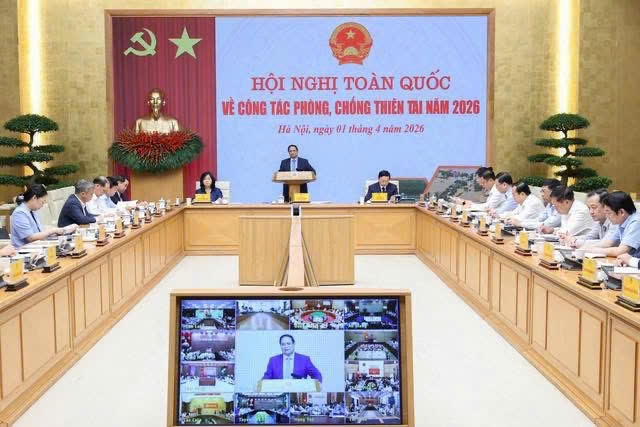 HỘI NGHỊ TOÀN QUỐC VỀ CÔNG TÁC PHÒNG, CHỐNG THIÊN TAI NĂM 2026
