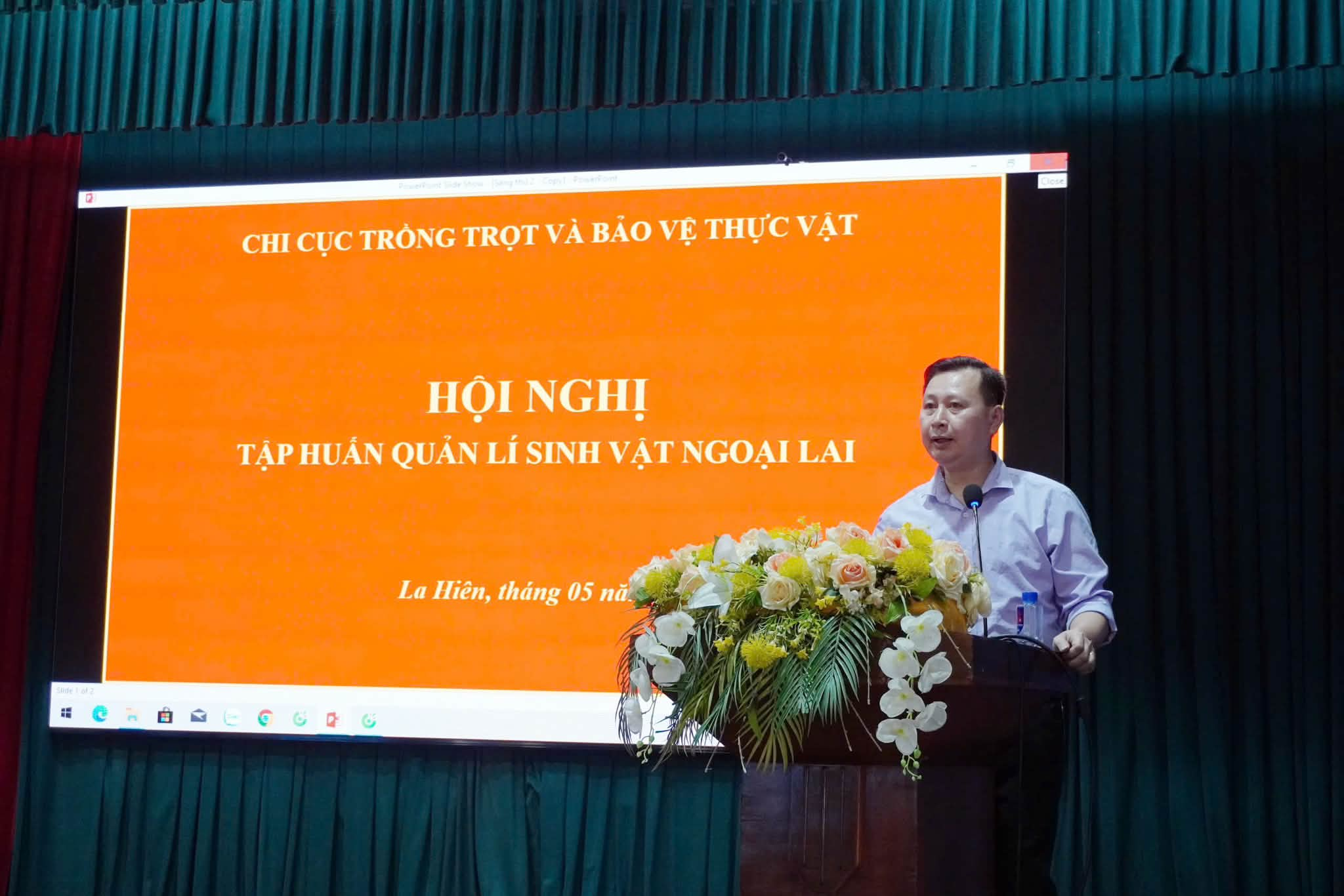 TẬP HUẤN QUẢN LÝ SINH VẬT NGOẠI LAI VÀ Ủ PHÂN HỮU CƠ ĐỐI VỚI PHẾ PHẨM NGÀNH TRỒNG TRỌT