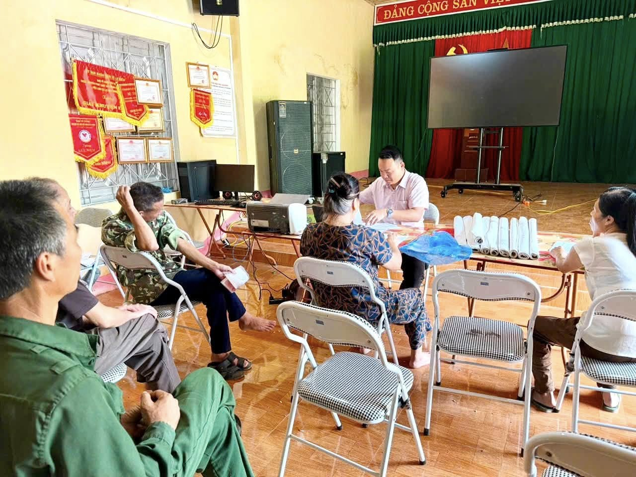 LA HIÊN: QUYẾT LIỆT ĐẨY NHANH TIẾN ĐỘ XÂY DỰNG CƠ SỞ DỮ LIỆU ĐẤT ĐAI
