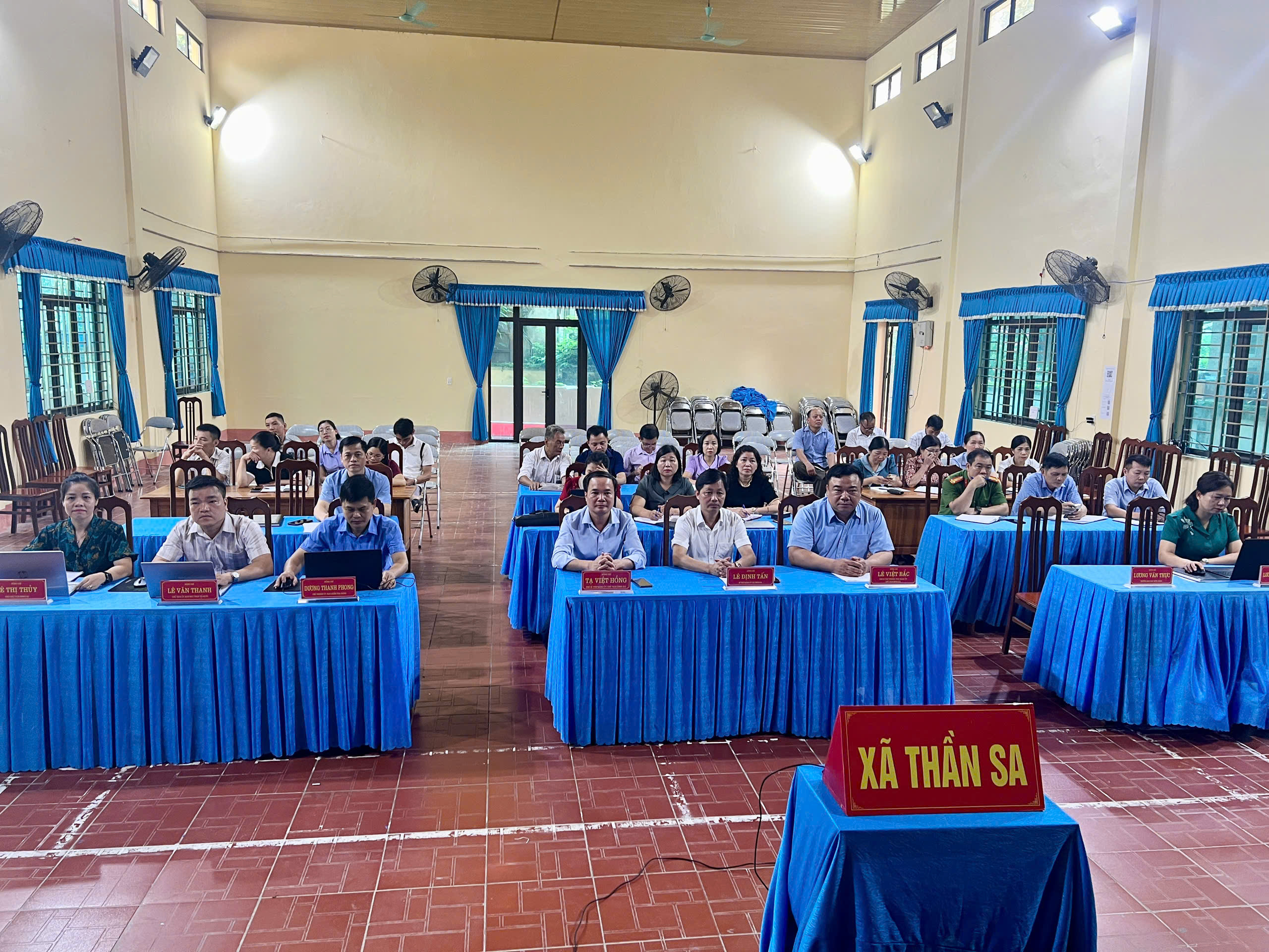 Đảng ủy xã Thần Sa tham gia Hội nghị tập huấn toàn quốc về công tác kiểm tra, giám sát năm 2025