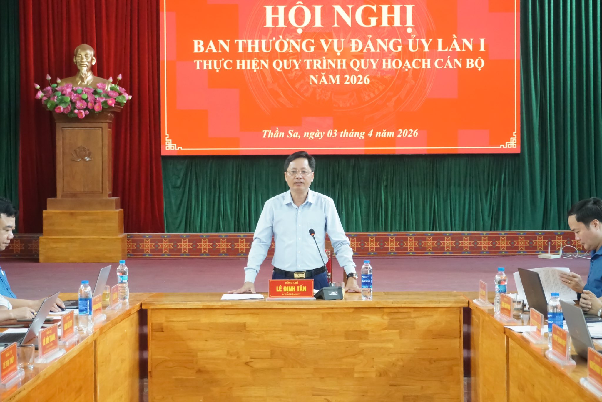  Hội nghị Ban thường vụ Đảng uỷ lần thứ nhất