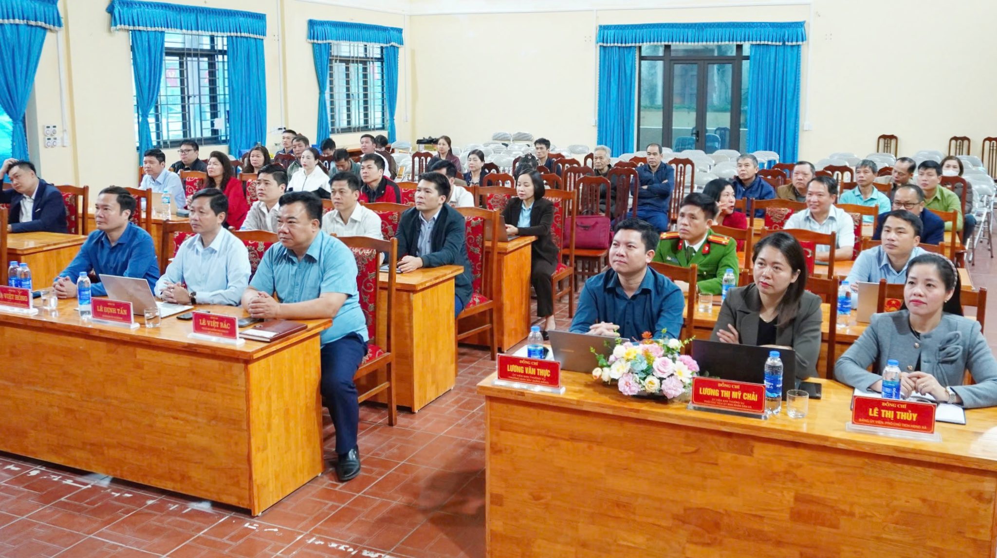 Xã Thần Sa dự Hội nghị tiếp xúc giữa cử tri với những người ứng cử đại biểu Quốc hội khóa XVI, đơn vị bầu cử số 01