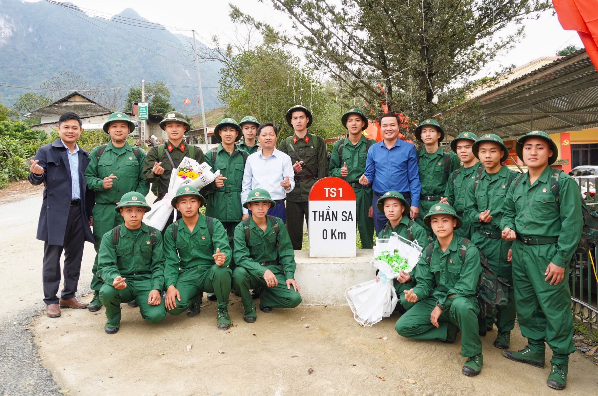 Xã Thần Sa: 15 thanh niên chuẩn bị lên đường nhập ngũ năm 2026