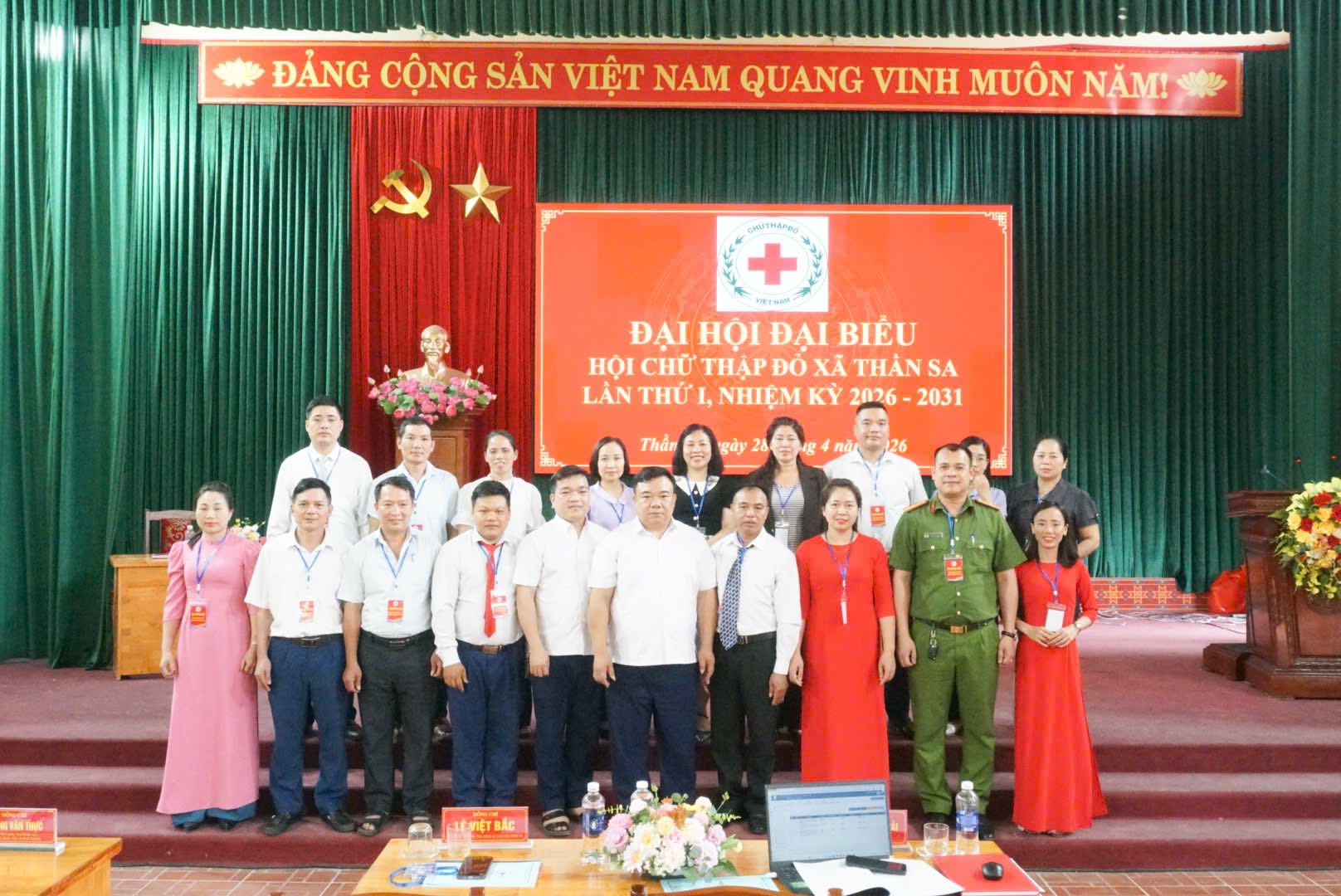 Xã Thần Sa tổ chức Đại hội đại biểu Hội Chữ thập đỏ lần thứ I, nhiệm kỳ 2026 – 2031