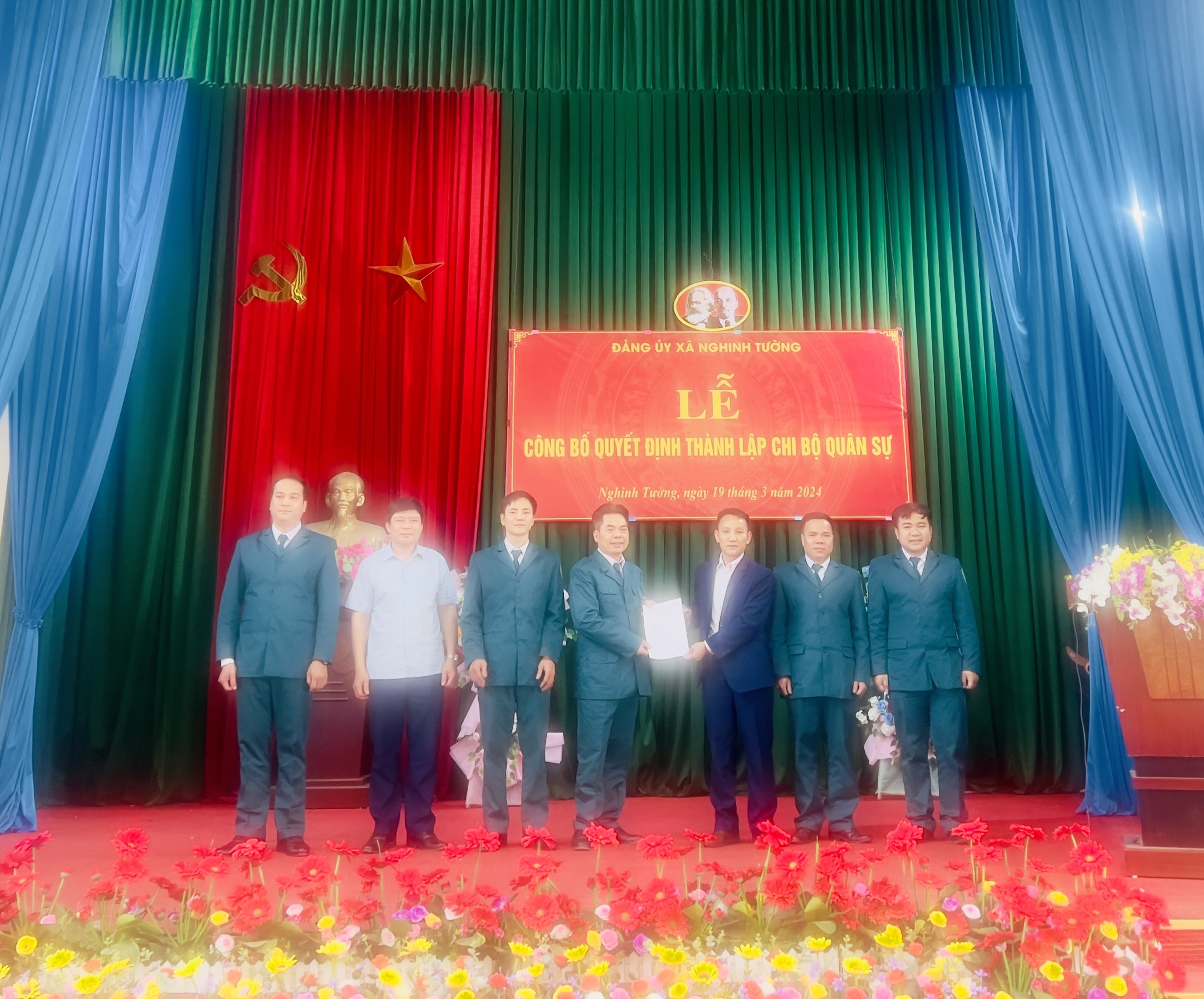 Thành lập Chi bộ Quân sự xã