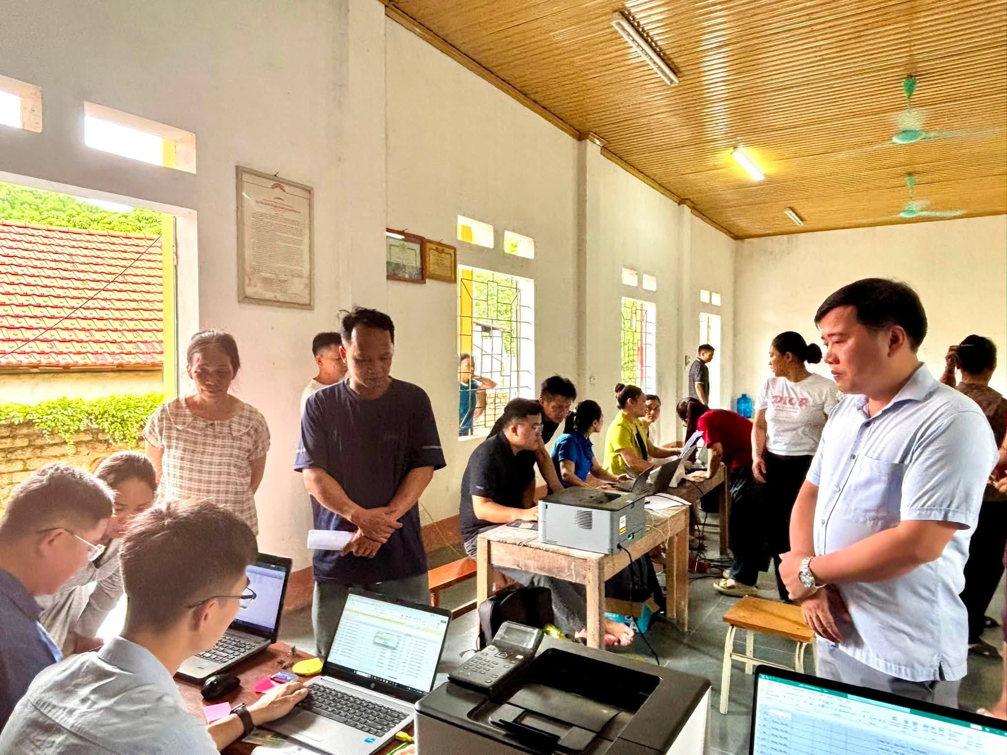 XÃ DÂN TIẾN ĐẨY NHANH TIẾN ĐỘ XÂY DỰNG CƠ SỞ DỮ LIỆU ĐẤT ĐAI