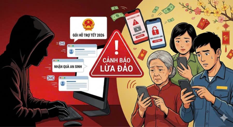 Cảnh giác những chiêu trò lừa đảo trực tuyến dịp Tết Nguyên đán