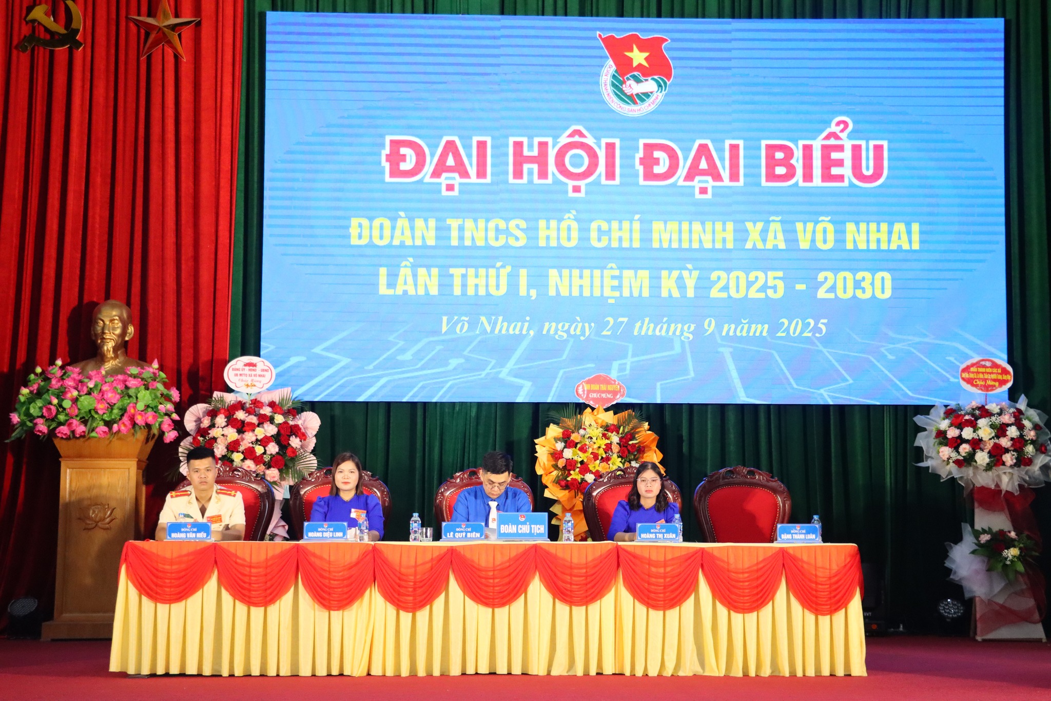 Đoàn TNCS Hồ Chí Minh xã Võ Nhai tổ chức Đại hội đại biểu lần thứ I, nhiệm kỳ 2025 – 2030