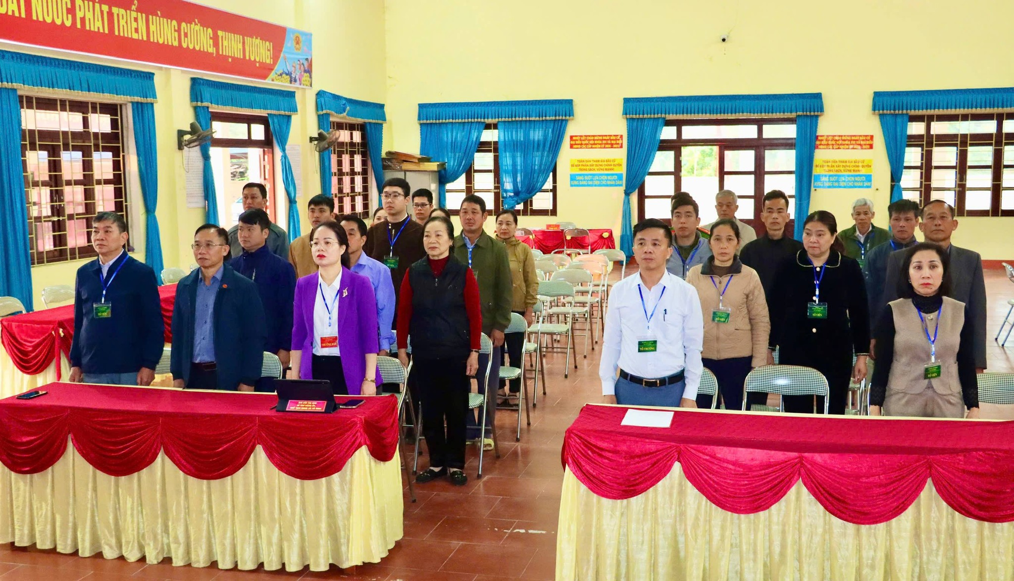 VÕ NHAI DIỄN TẬP THÀNH CÔNG CHƯƠNG TRÌNH KHAI MẠC VÀ THỰC HÀNH QUY TRÌNH BỎ PHIẾU BẦU CỬ ĐBQH KHÓA XVI VÀ ĐẠI BIỂU HĐND CÁC CẤP NHIỆM KỲ 2026 – 2031