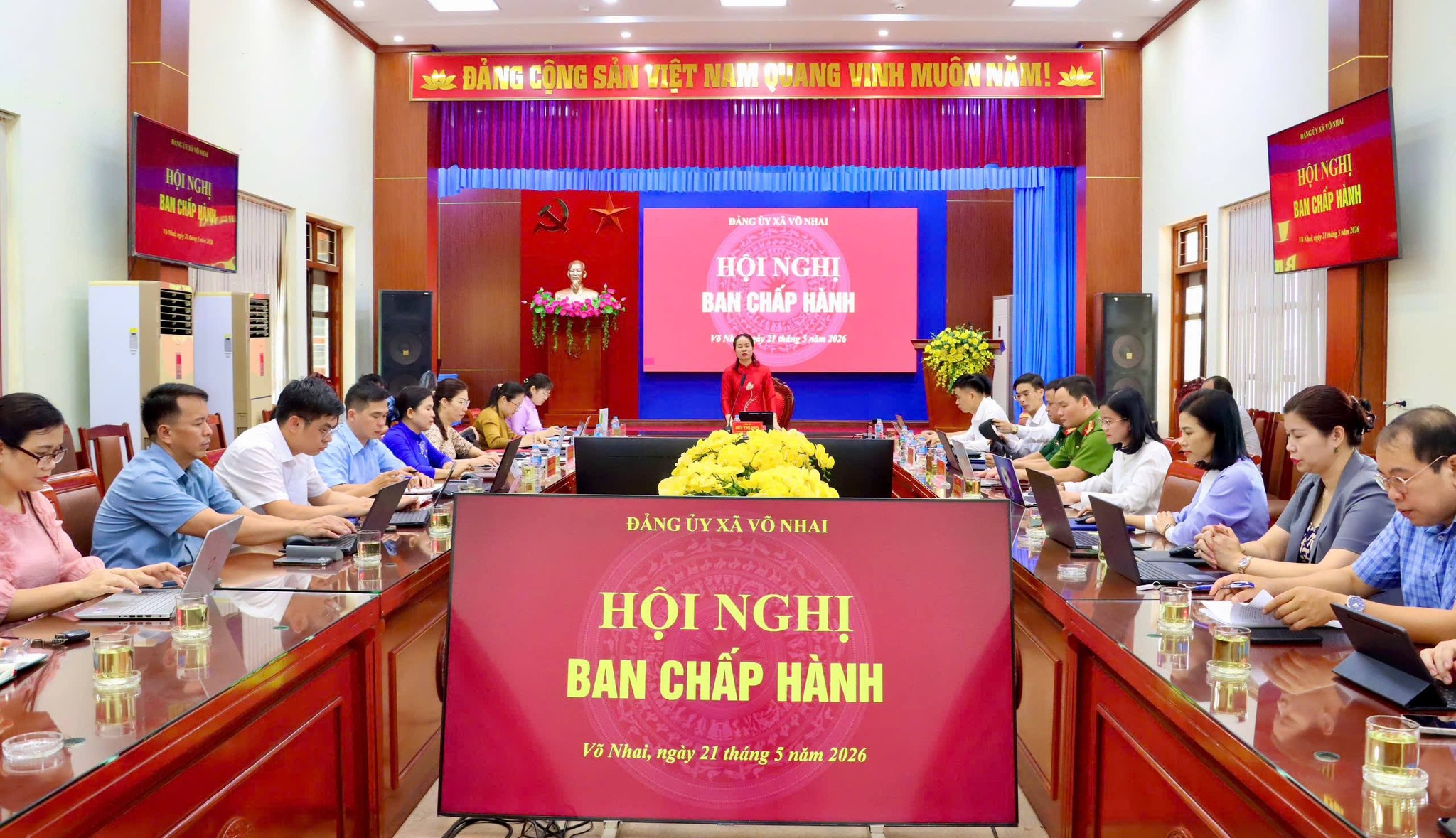 Võ Nhai: Tổ chức Hội nghị Ban Chấp hành Đảng bộ thông qua nhiều nội dung quan trọng 