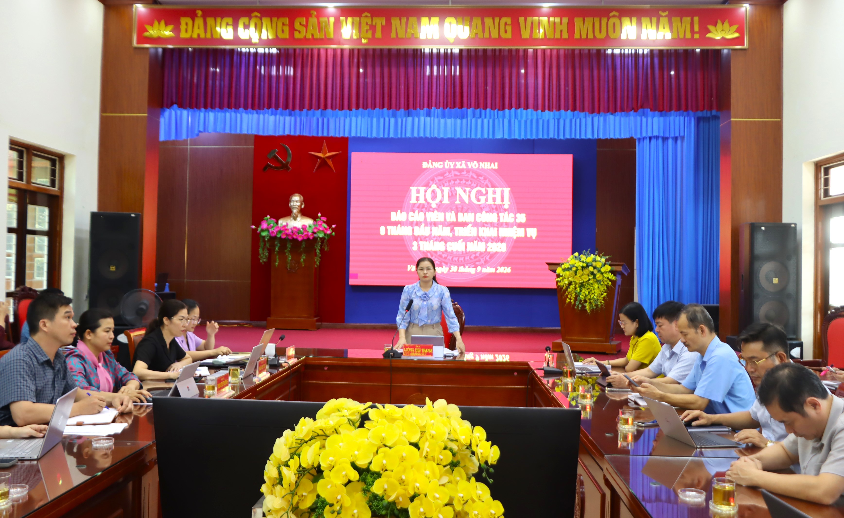 Ban Công tác 35 xã Võ Nhai triển khai nhiệm vụ 3 tháng cuối năm 2026