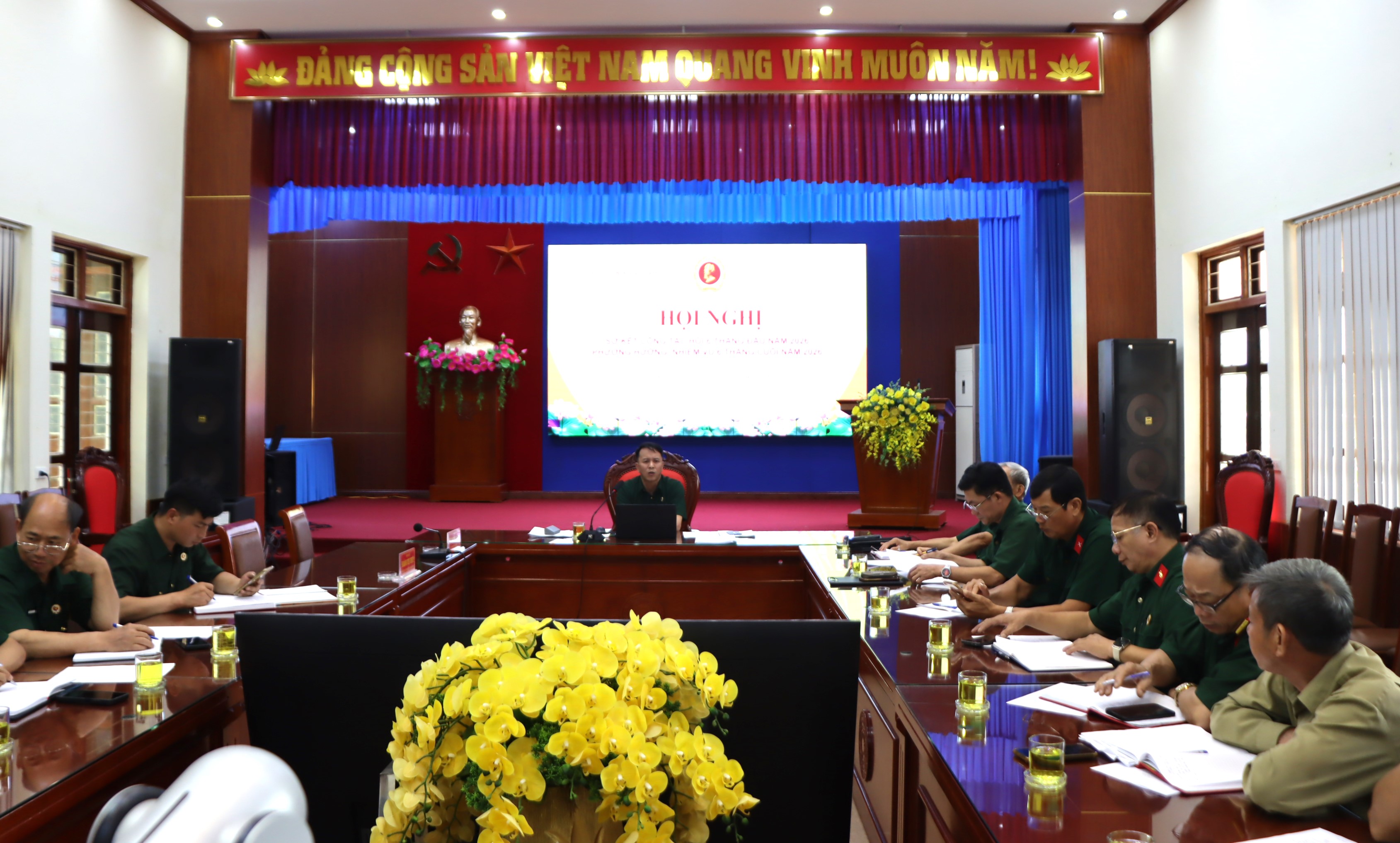 HỘI CỰU CHIẾN BINH XÃ VÕ NHAI SƠ KẾT CÔNG TÁC HỘI 6 THÁNG ĐẦU NĂM, TRIỂN KHAI NHIỆM VỤ 6 THÁNG CUỐI NĂM 2026               