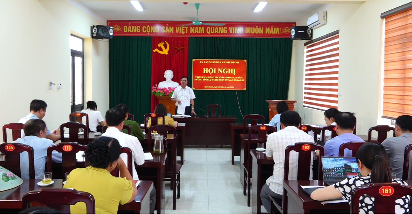 Thống nhất cao trong triển khai công tác giải phóng mặt bằng đường tỉnh lộ DT.263