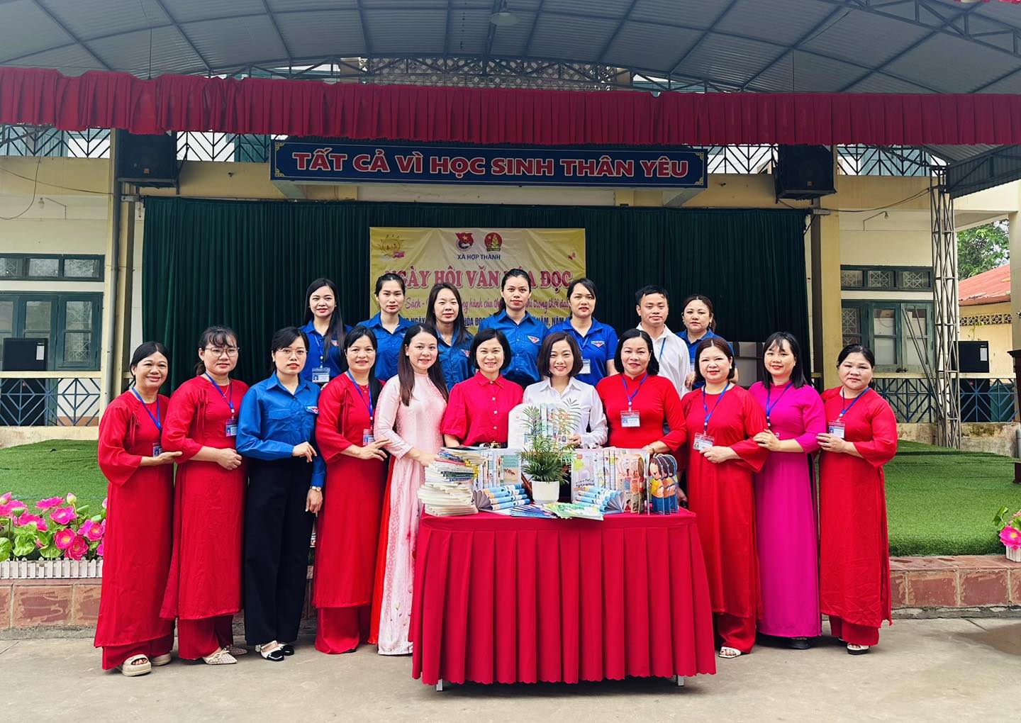 Nhiều hoạt động tại Ngày hội văn hoá đọc trường Tiểu học Ôn Lương