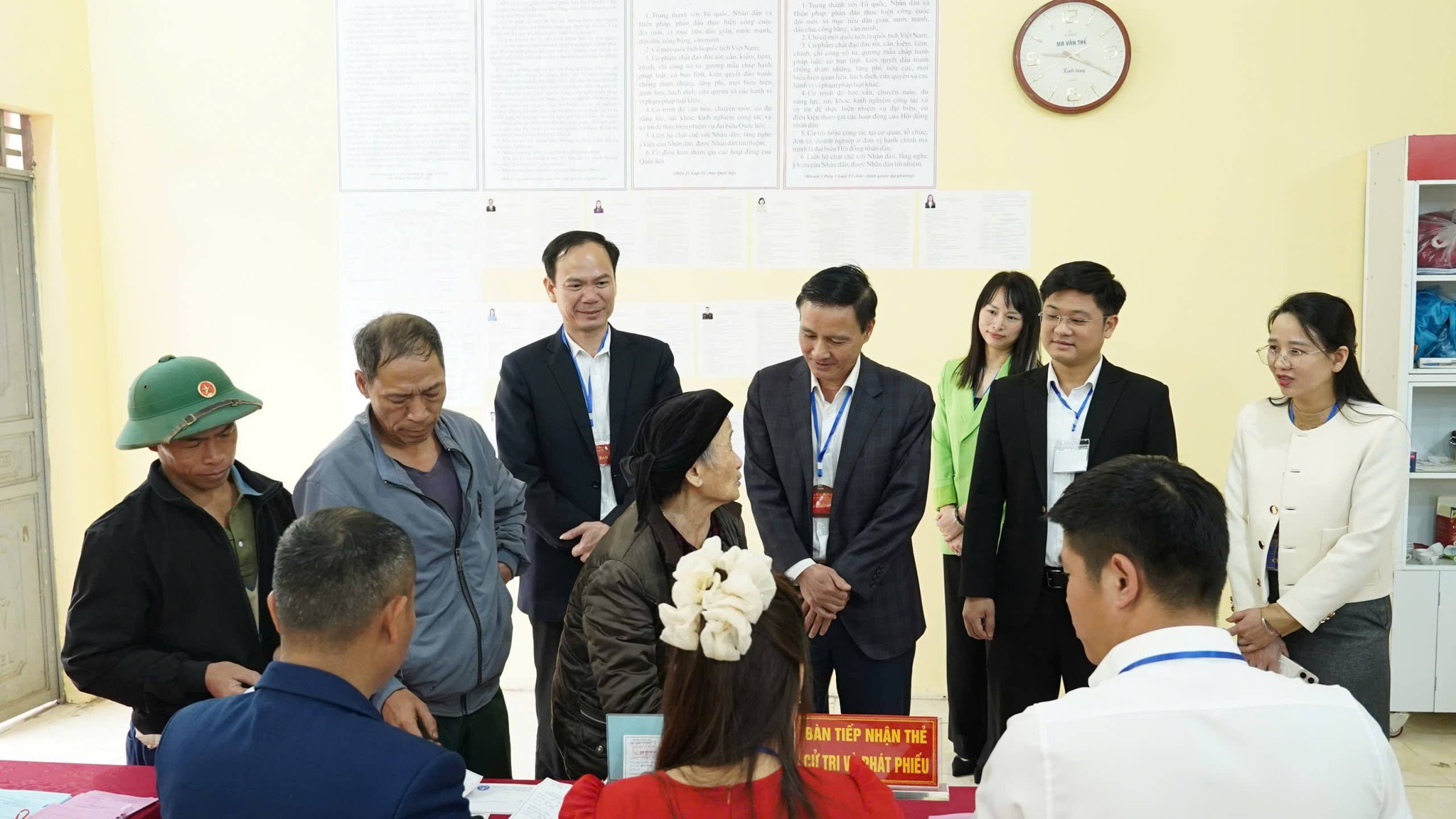 Xã Yên Trạch hoàn thành công tác bỏ phiếu