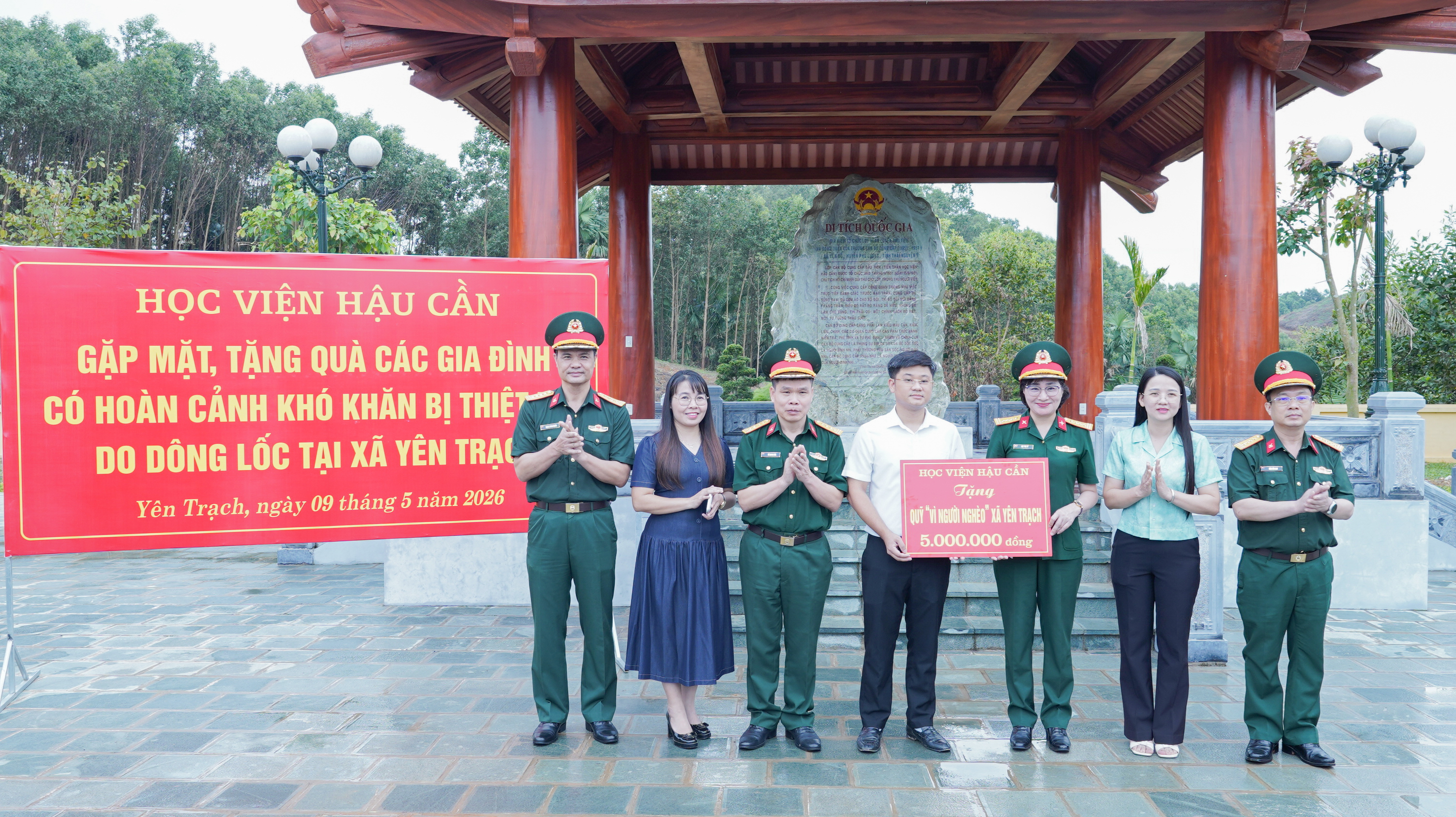 Học viện Hậu cần: hành trình về nguồn - tiếp lửa truyền thống