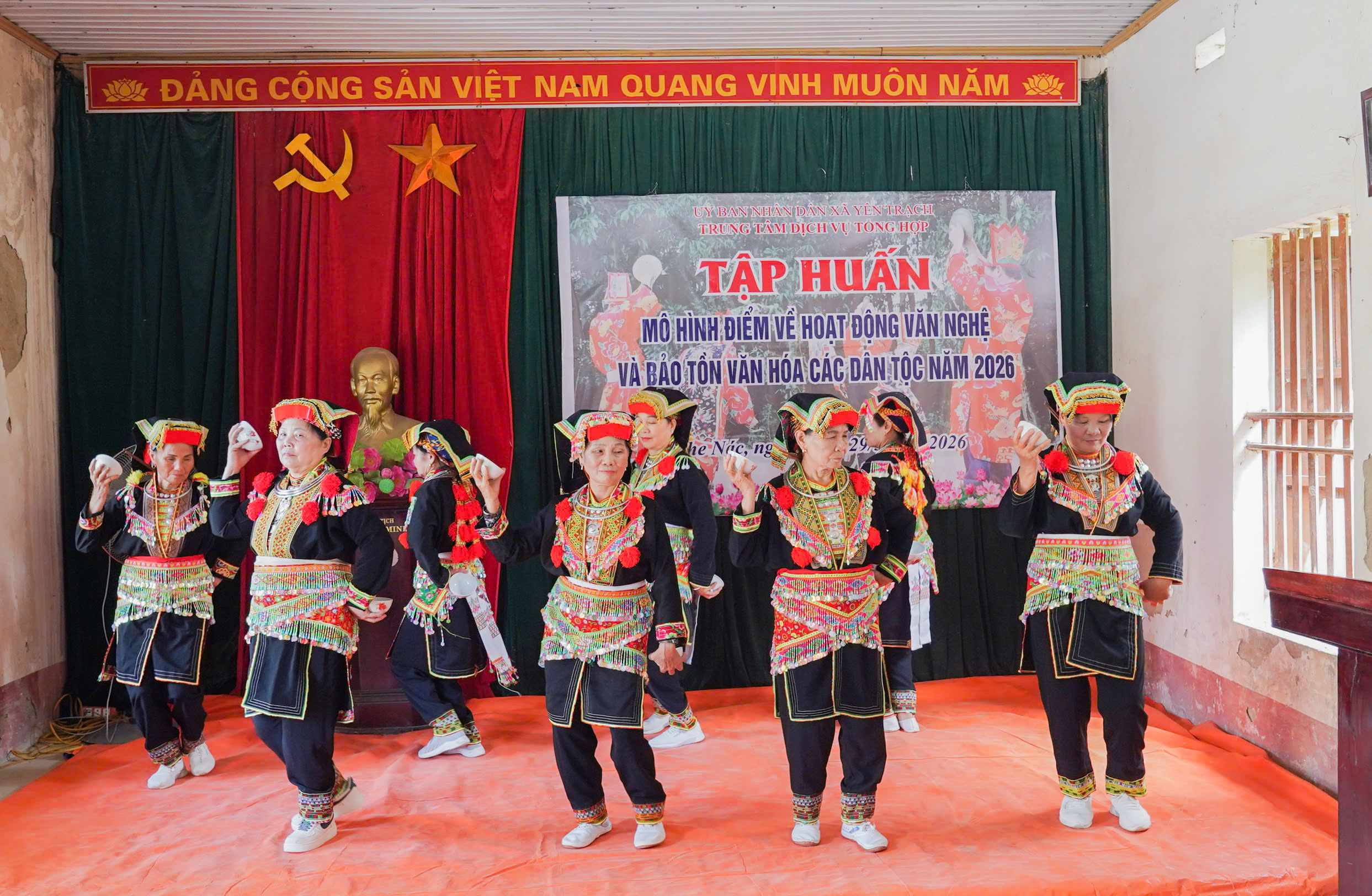 Tập huấn mô hình điểm về hoạt động văn nghệ và bảo tồn văn hóa các dân tộc năm 2026