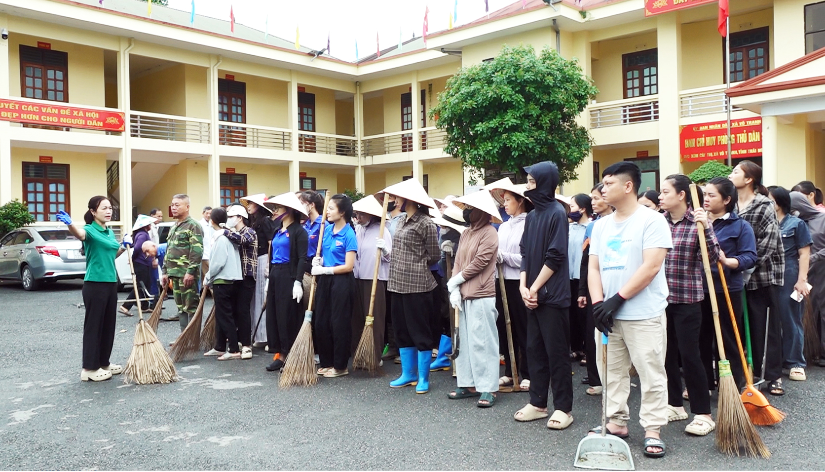 Vô Tranh phát động ra quân vệ sinh môi trường