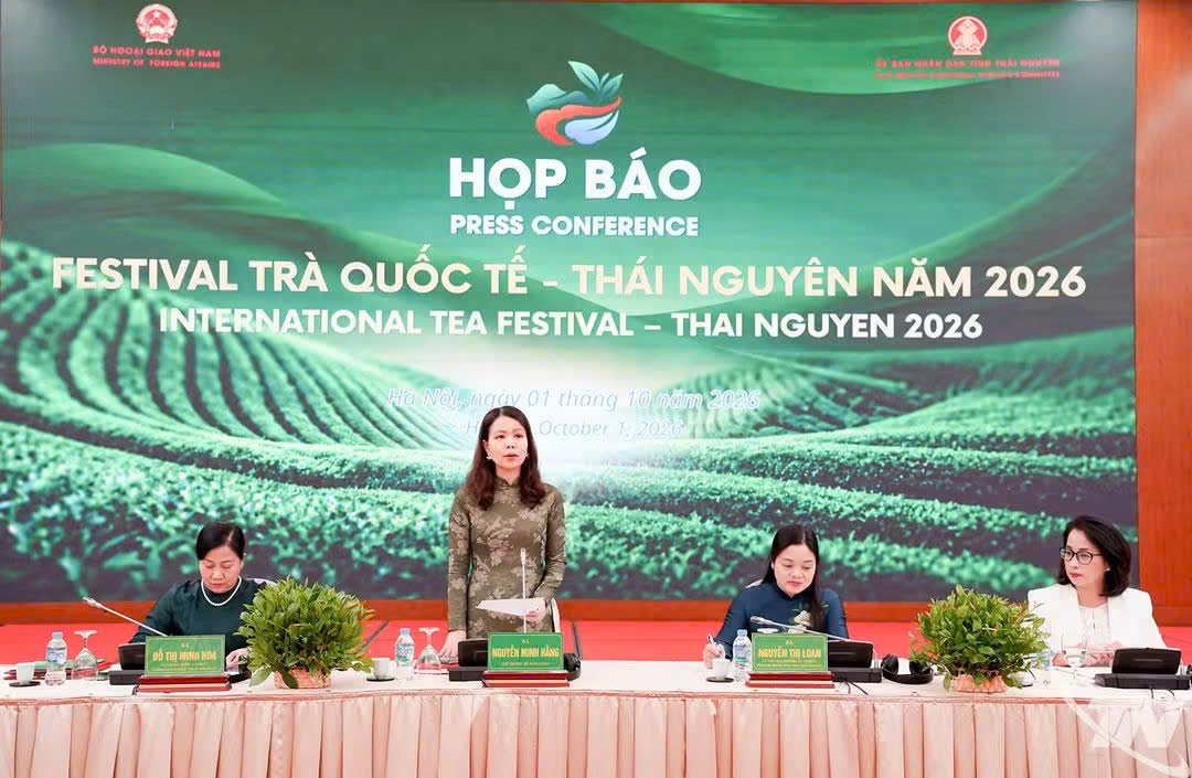 Họp báo Festival Trà Quốc tế - Thái Nguyên năm 2026