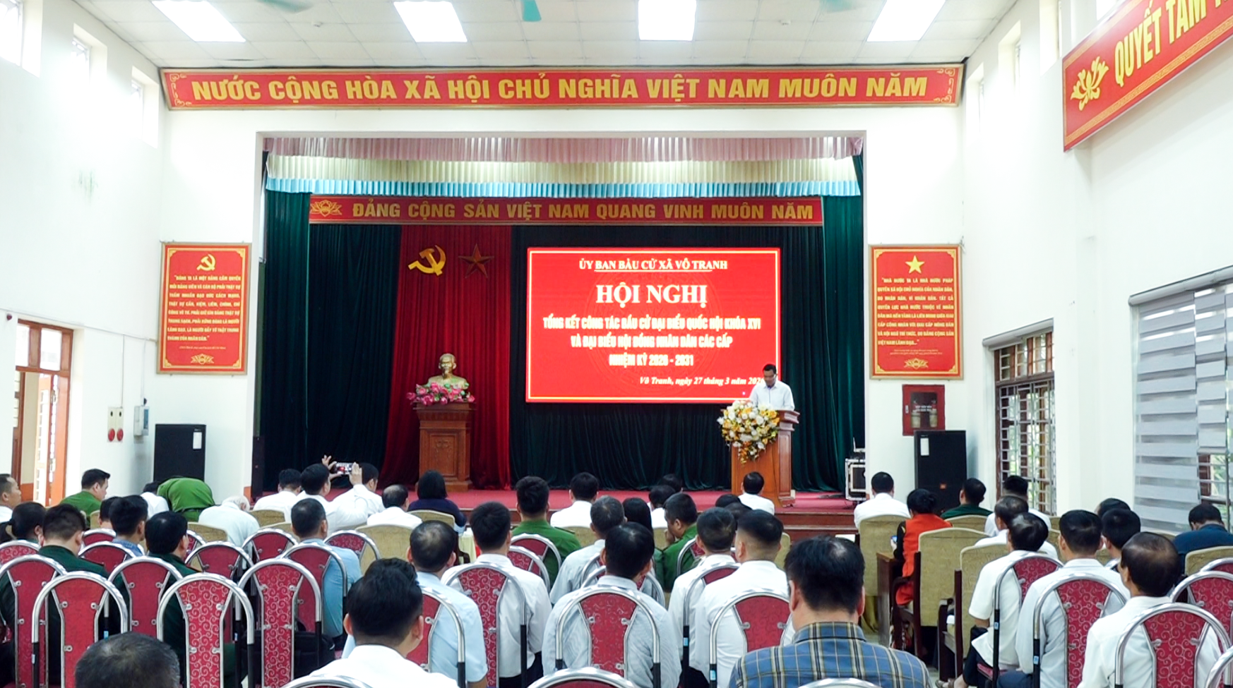 Nhiều tập thể, cá nhân được khen thưởng trong công tác bầu cử Quốc hội khoá XVI và đại biểu HĐND các cấp nhiệm kỳ 2026 - 2031