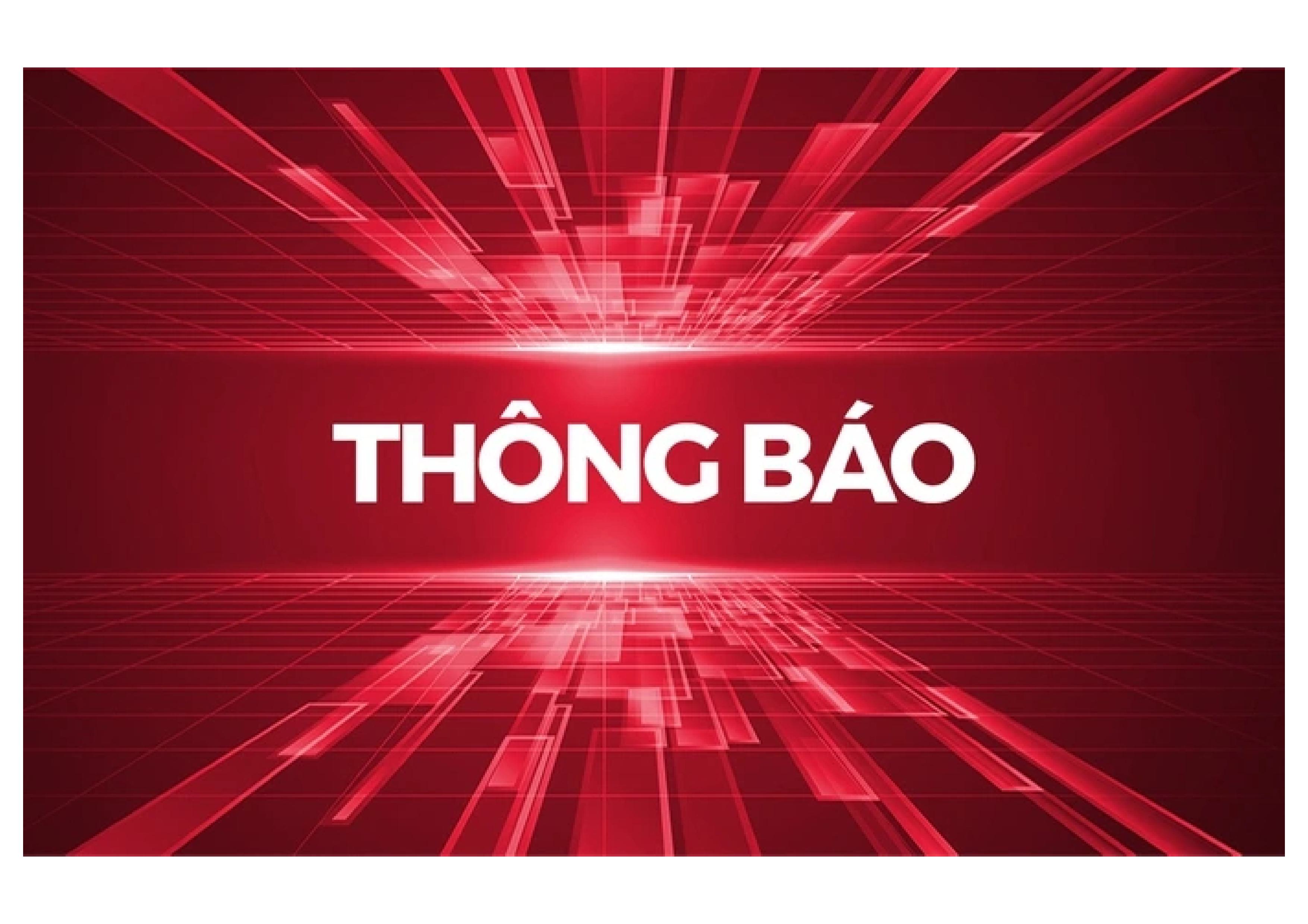 THÔNG BÁO Về việc công khai danh mục thủ tục hành chính thực hiện tiếp nhận và trả kết quả tại Trung tâm Phục vụ hành chính công xã Vô Tranh