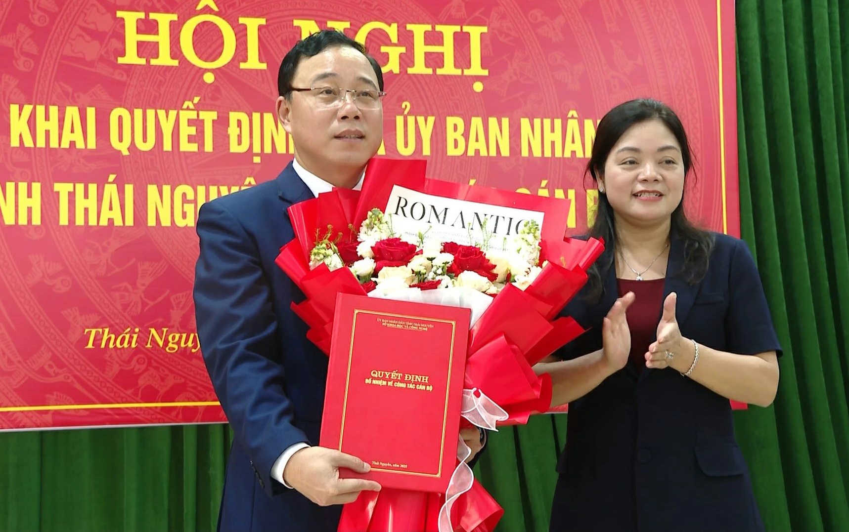 Đồng chí Hoàng Văn Thiên được bổ nhiệm giữ chức Giám đốc Sở Khoa học và Công nghệ