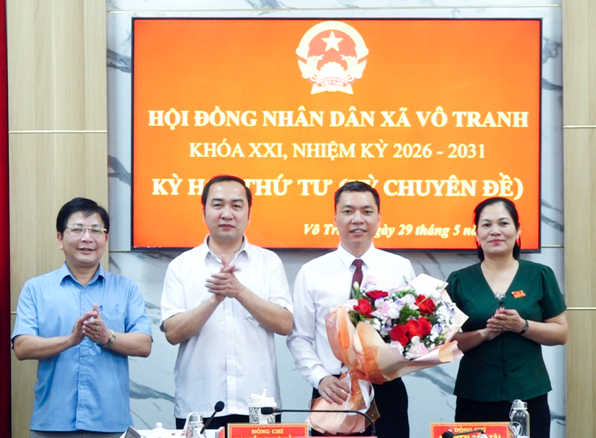 KỲ HỌP THỨ TƯ (KỲ CHUYÊN ĐỀ) HỘI ĐỒNG NHÂN DÂN XÃ VÔ TRANH KHÓA XXI, NHIỆM KỲ 2026-2031