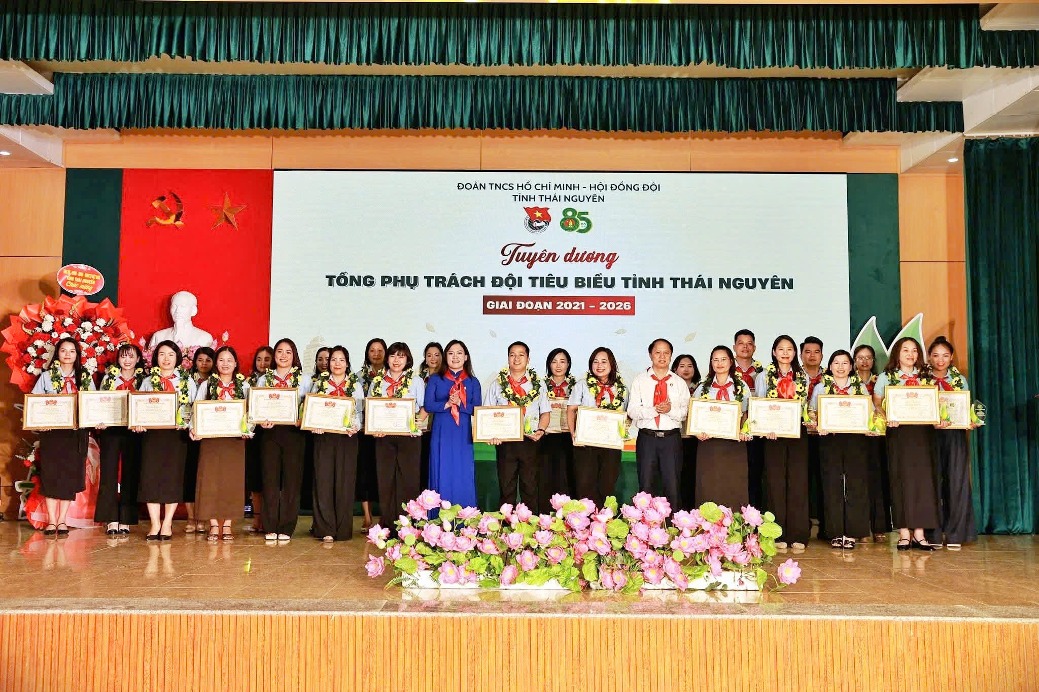 3 cá nhân được tuyên dương, khen thưởng tại Lễ Kỷ niểm 85 năm ngày thành lập Đội Thiếu niên TPHCM