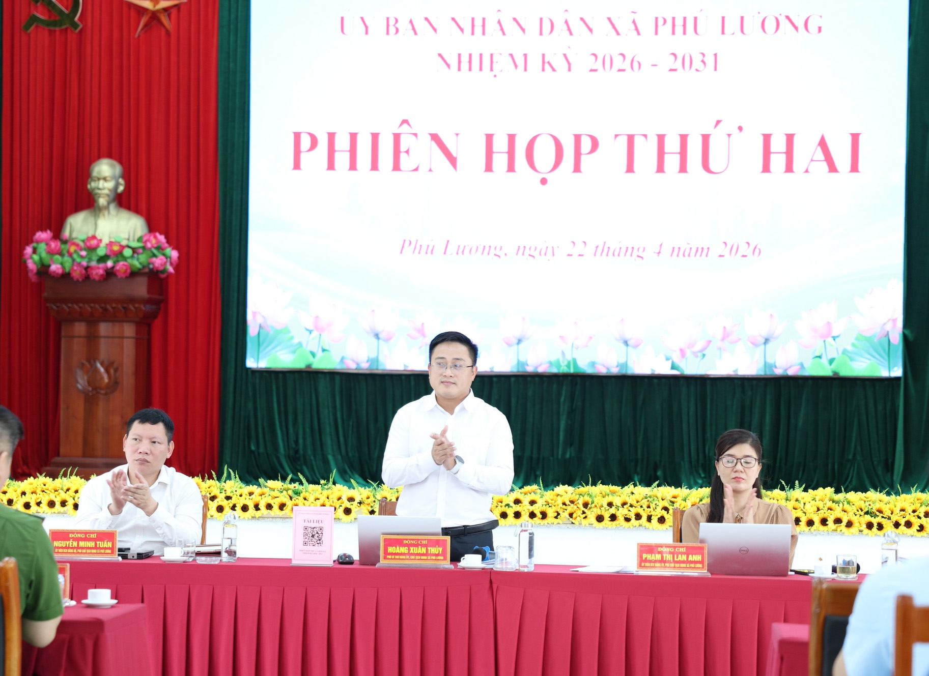 UBND xã Phú Lương tổ chức Phiên họp thứ hai nhiệm kỳ 2026 - 2031