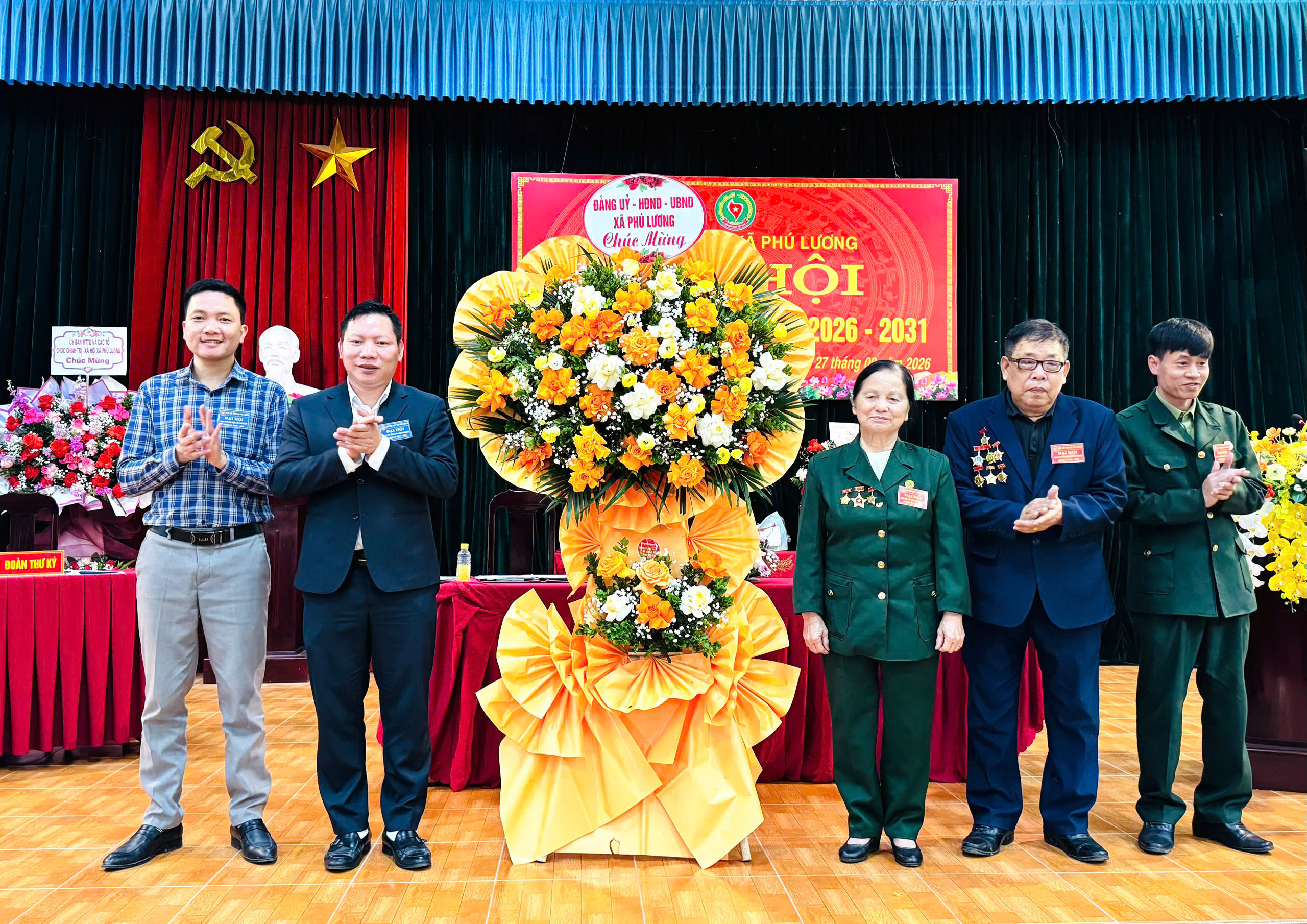 Đại hội Hội Cựu Thanh niên xung phong xã Phú Lương lần thứ nhất, nhiệm kỳ 2026 – 2031