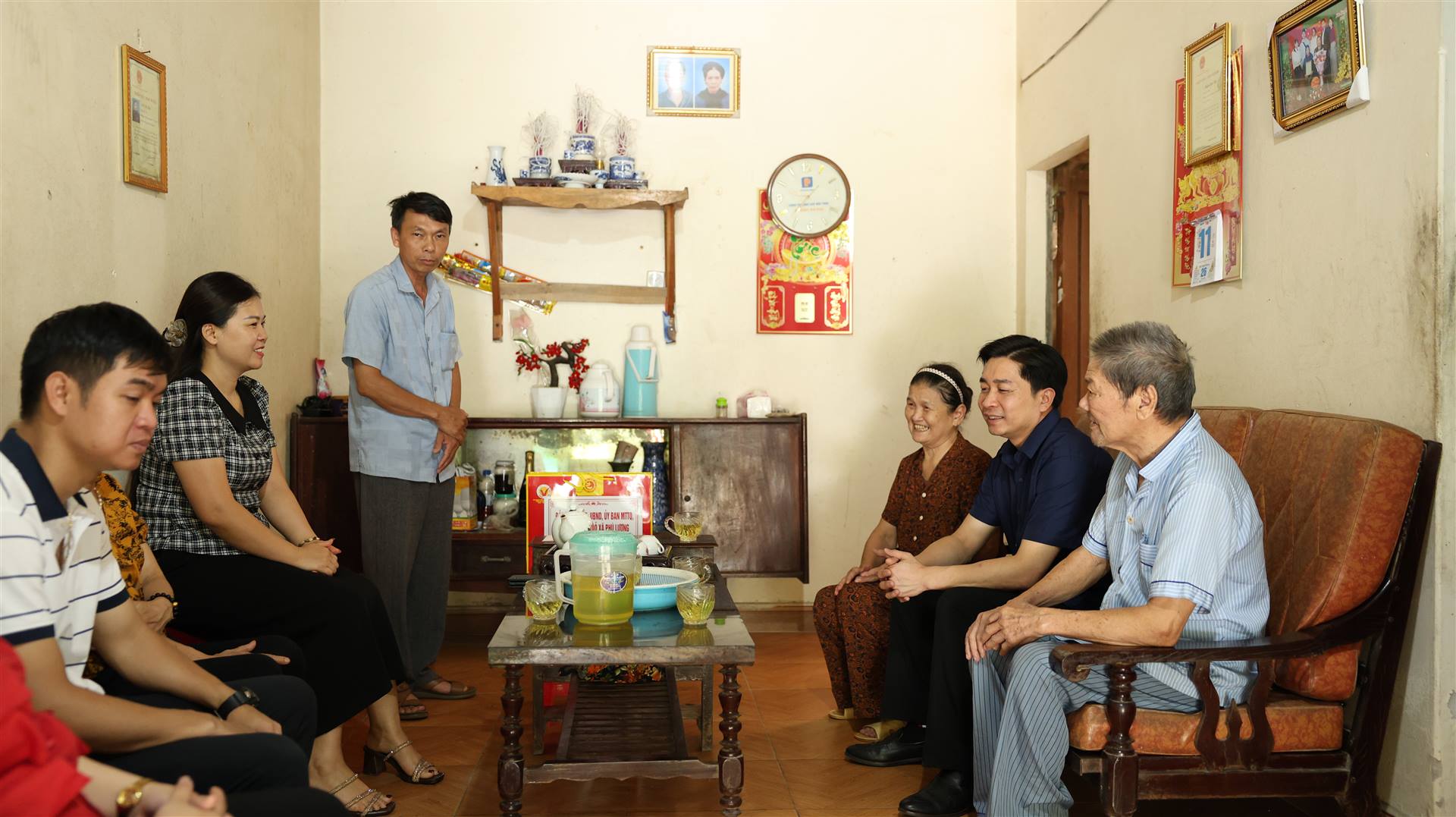 Xã Phú Lương tiếp tục quan tâm, triển khai các hoạt động an sinh xã hội