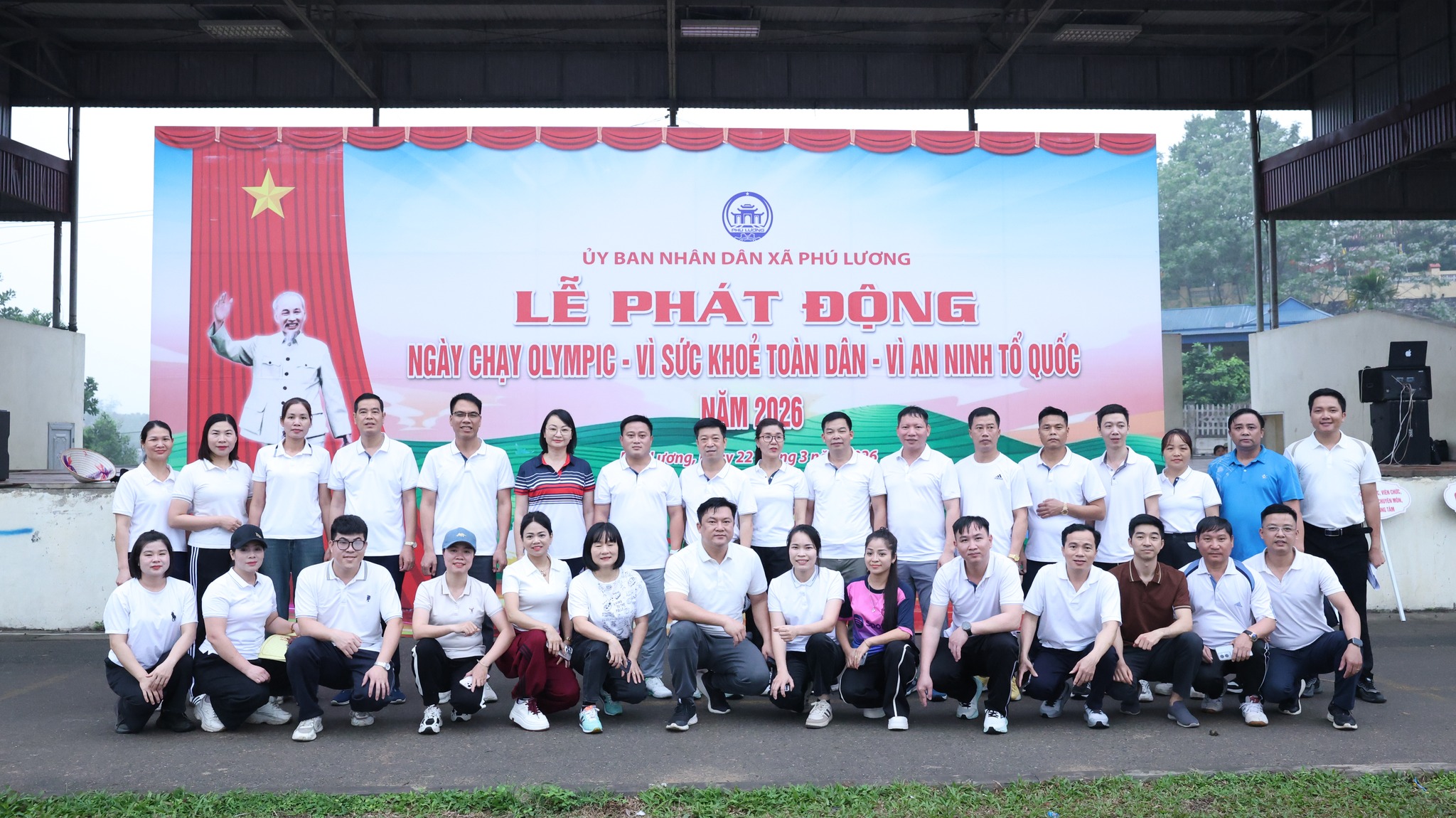 Xã Phú Lương phát động Ngày chạy Olympic vì sức khỏe toàn dân – Vì an ninh Tổ quốc năm 2026