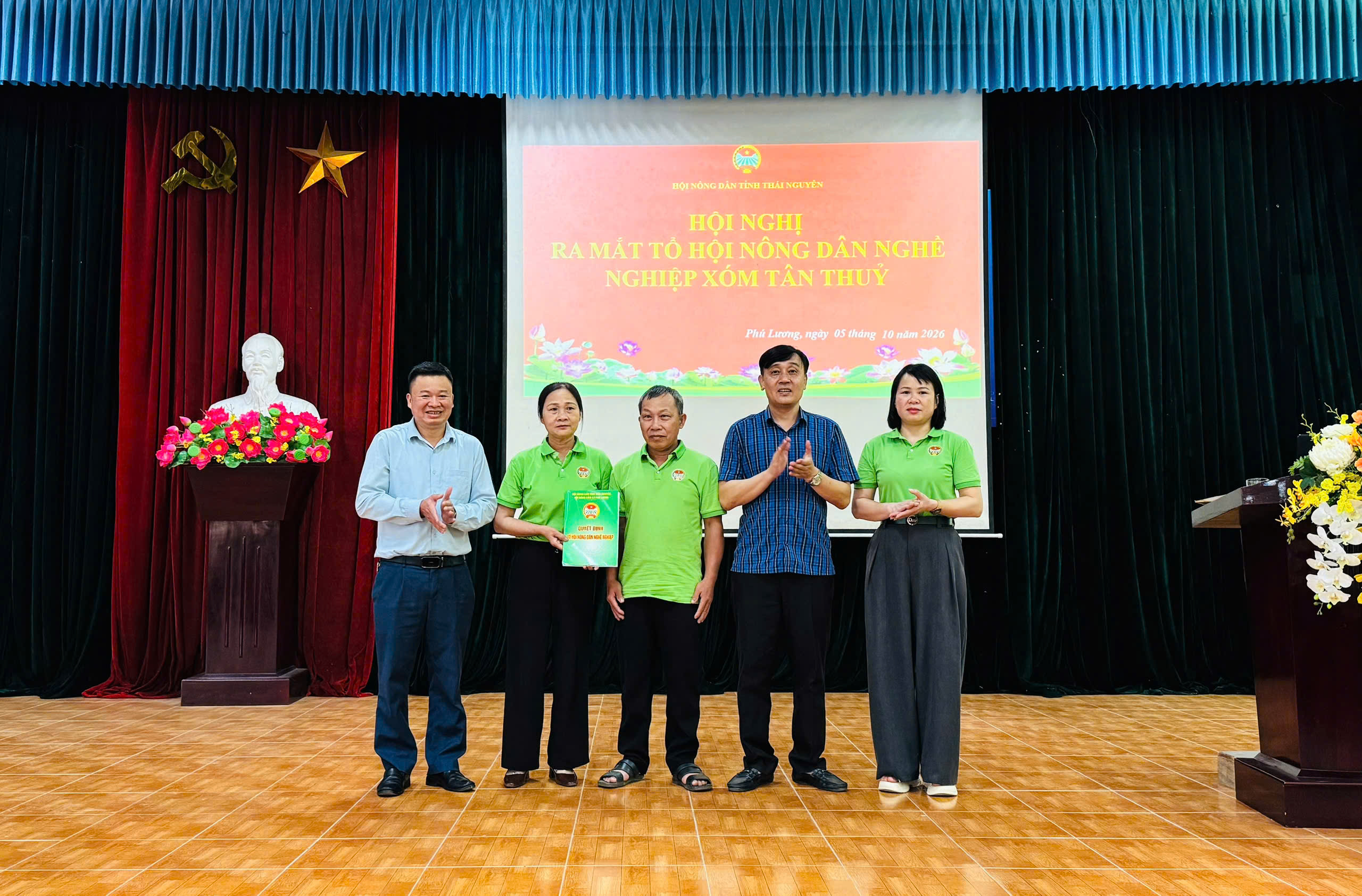Phú Lương đẩy mạnh phát triển Chi hội, Tổ hội Nông dân nghề nghiệp
