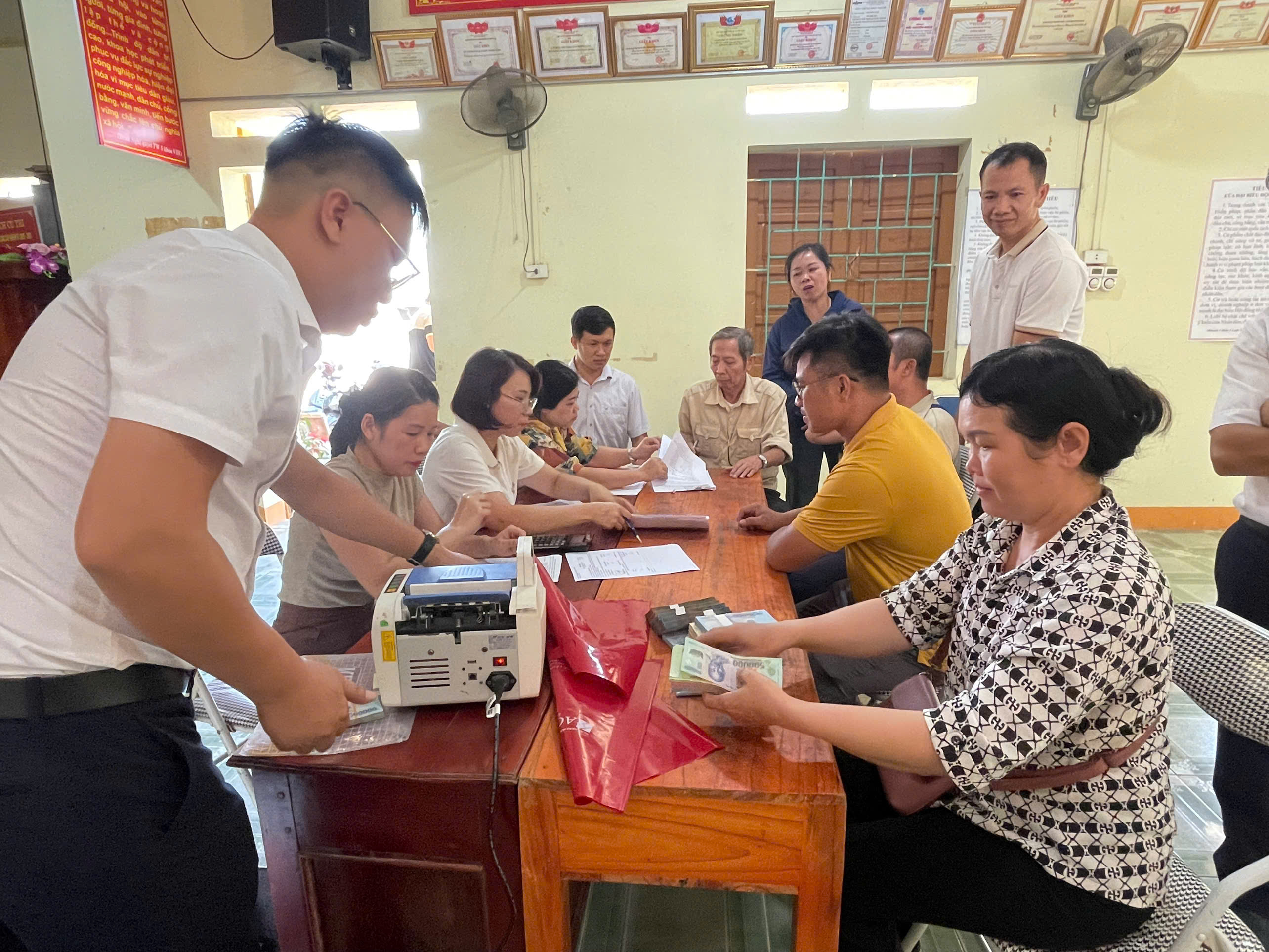 Phú Lương tổ chức chi trả tiền bồi thường, hỗ trợ, tái định cư dự án cao tốc CT.07 đợt 2