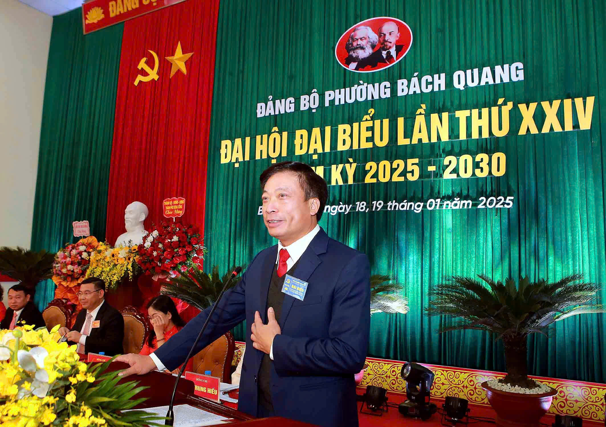 Đại hội Đại biểu Đảng bộ phường Bách Quang lần thứ XXIV, nhiệm kỳ 2025 - 2030