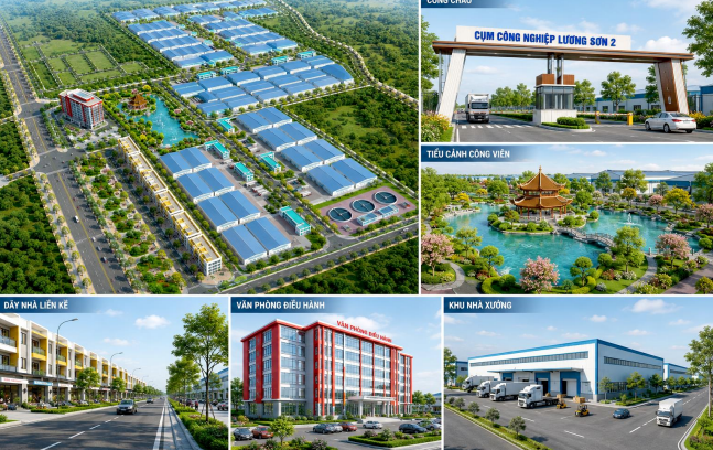 Báo cáo phương án quy hoạch chi tiết Dự án đầu tư xây dựng hạ tầng kỹ thuật Cụm CN Lương Sơn 2, phường Bách Quang-Thái Nguyên