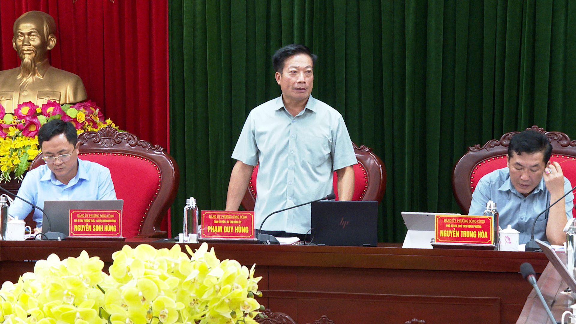 Phường Sông Công sơ kết việc triển khai các nghị quyết của Bộ Chính trị