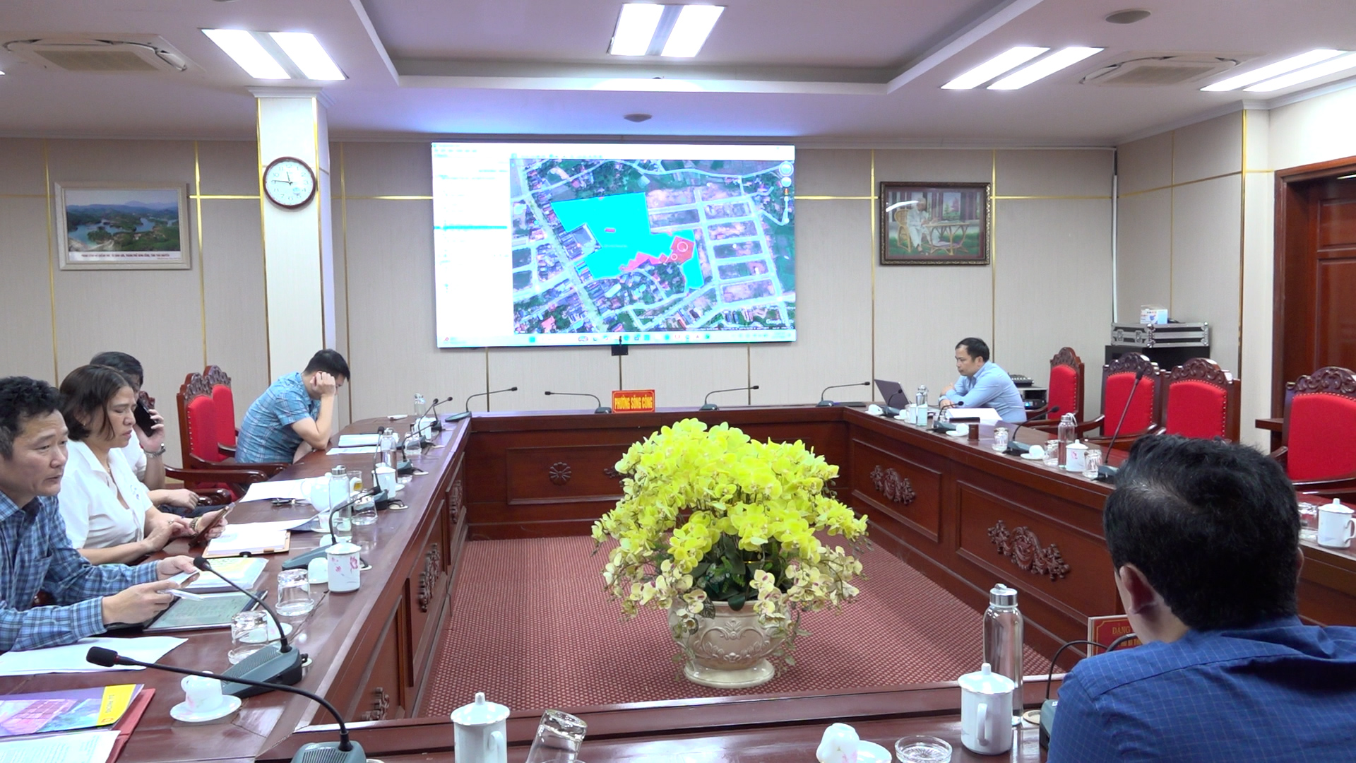 CHỦ TỊCH UBND PHƯỜNG SÔNG CÔNG ĐÔN ĐỐC TIẾN ĐỘ CÁC DỰ ÁN ĐẦU TƯ CÔNG TRỌNG ĐIỂM