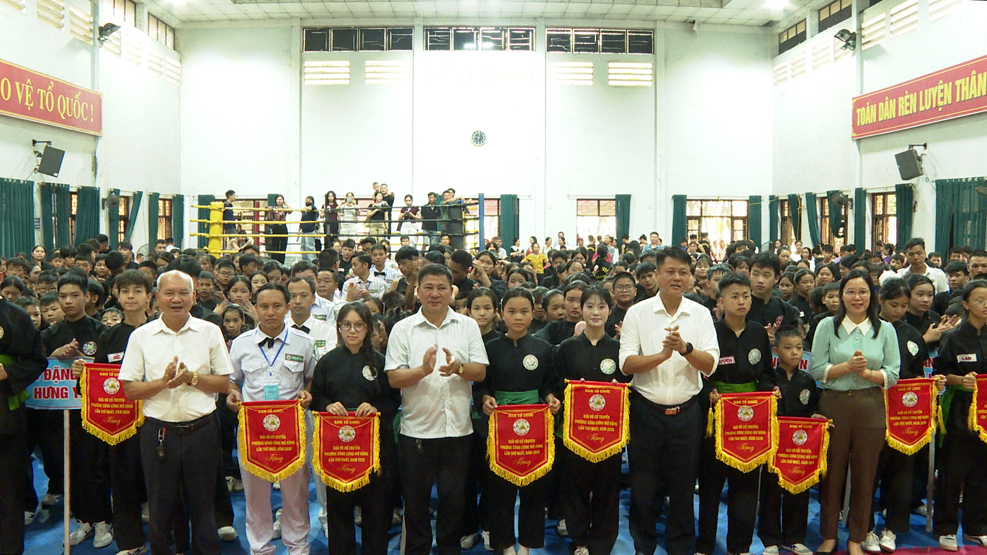 Trên 800 võ sinh tham gia Giải Võ cổ truyền mở rộng phường Sông Công lần thứ I năm 2026