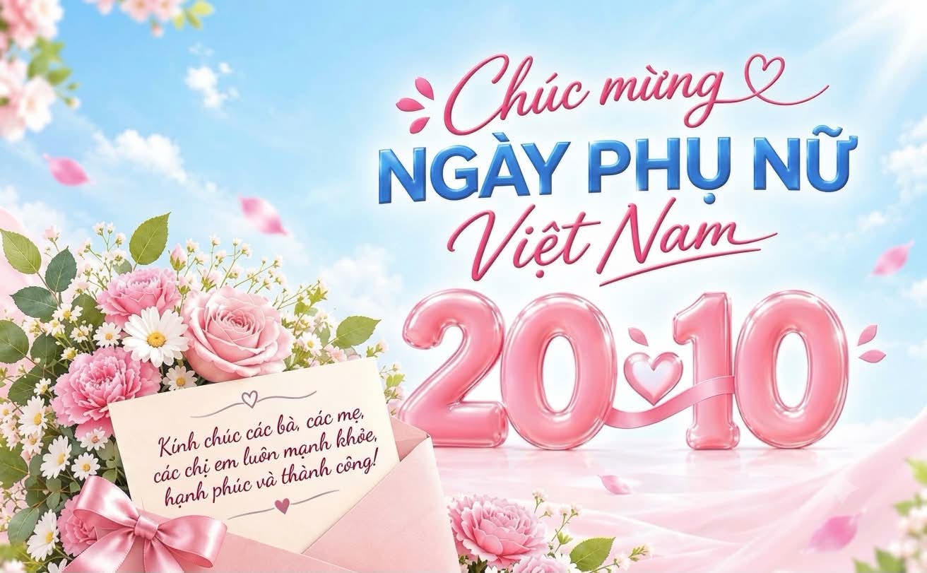 CHÚC MỪNG NGÀY PHỤ NỮ VIỆT NAM 20/10