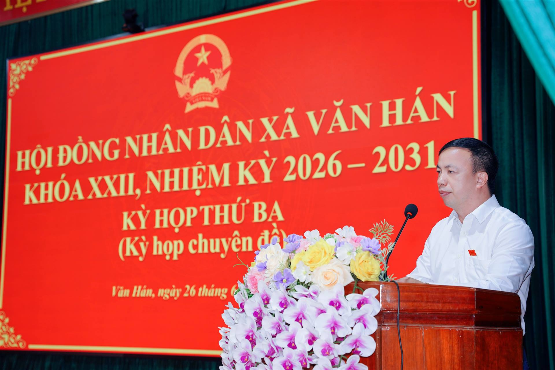 HĐND XÃ VĂN HÁN TỔ CHỨC THÀNH CÔNG KỲ HỌP THỨ BA (KỲ HỌP CHUYÊN ĐỀ) KHÓA XXII, NHIỆM KỲ 2026 – 2031