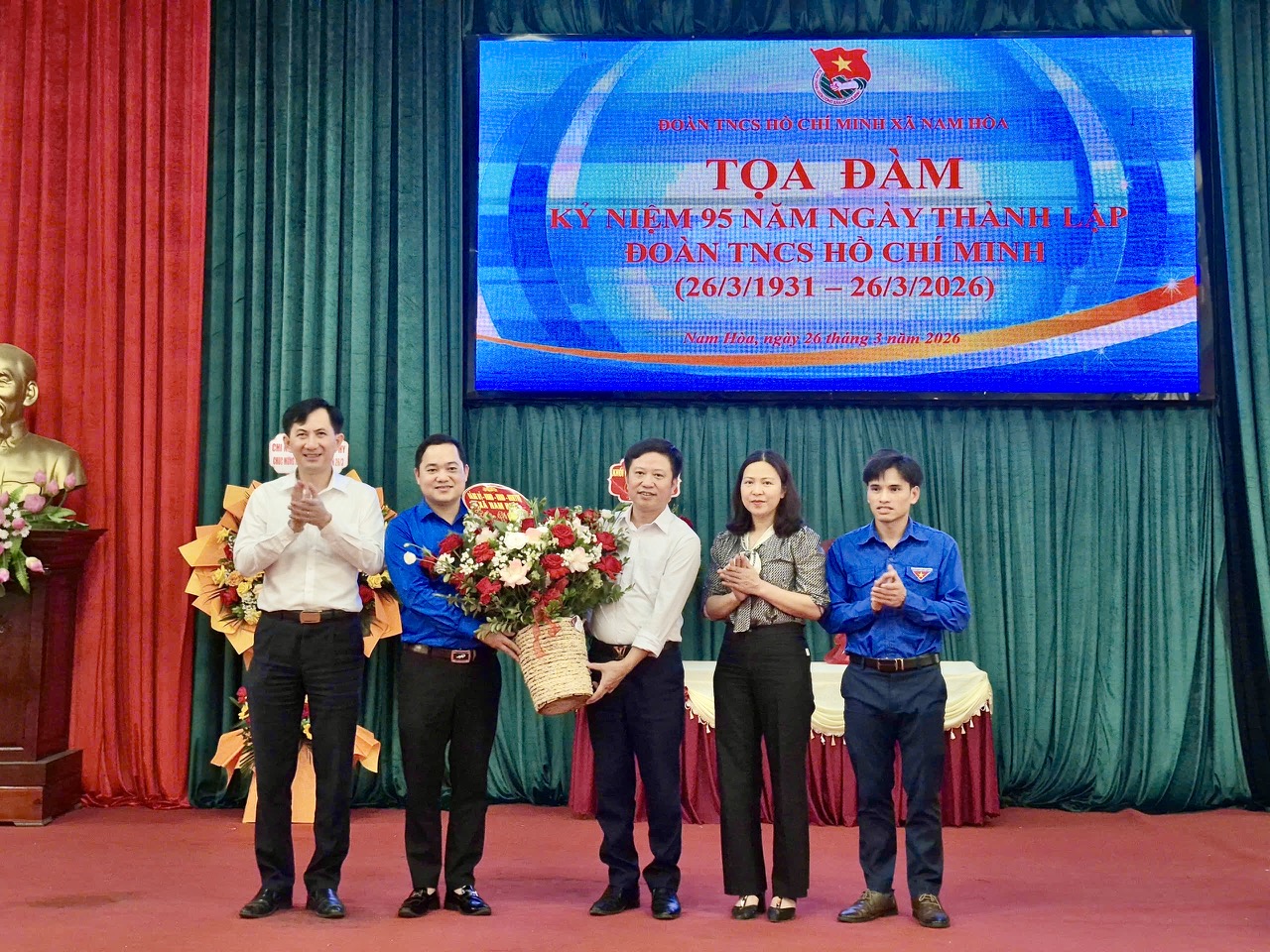 XÃ NAM HÒA TỔ CHỨC TỌA ĐÀM KỶ NIỆM 95 NĂM NGÀY THÀNH LẬP ĐOÀN TNCS HỒ CHÍ MINH  ​