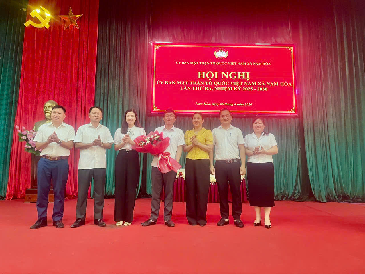 HỘI NGHỊ ỦY BAN MTTQ XÃ NAM HÒA LẦN THỨ 3, KHÓA I, NHIỆM KỲ 2025 – 2030
