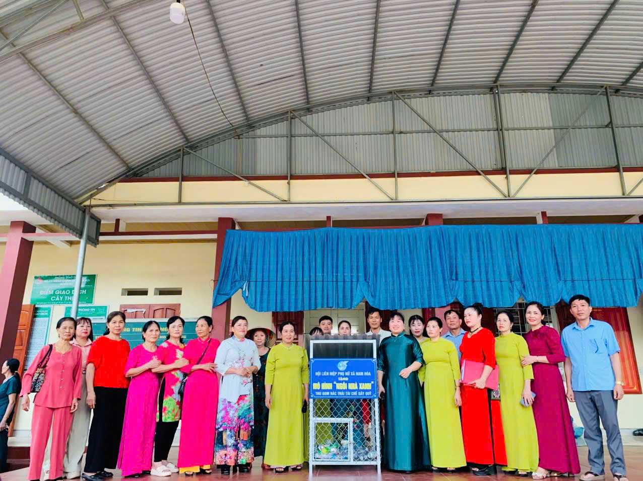HỘI LHPN XÃ NAM HÒA - RA MẮT MÔ HÌNH NGÔI NHÀ XANH