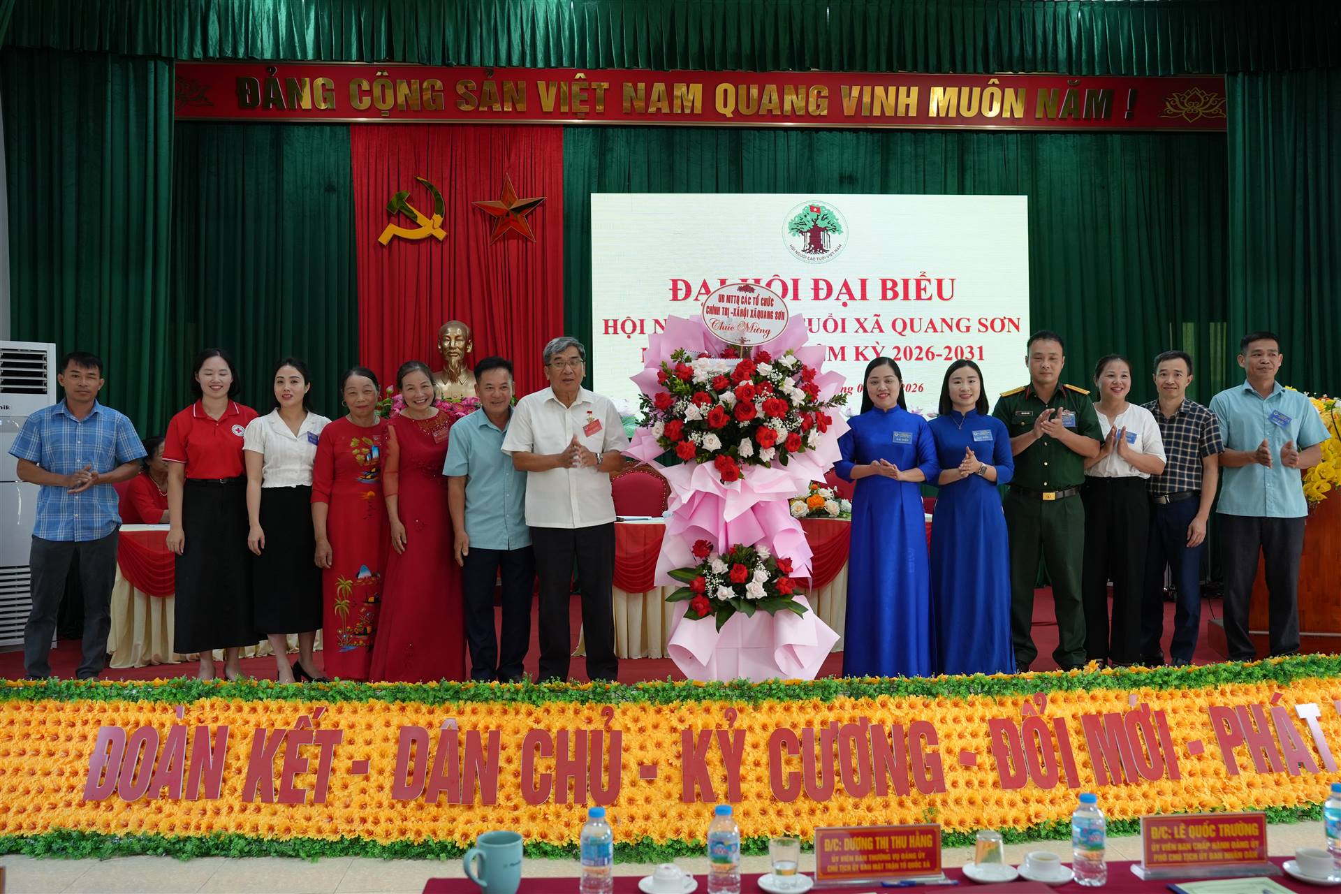 Đại hội Đại biểu Hội Người cao tuổi xã Quang Sơn lần thứ I, nhiệm kỳ 2026-2031