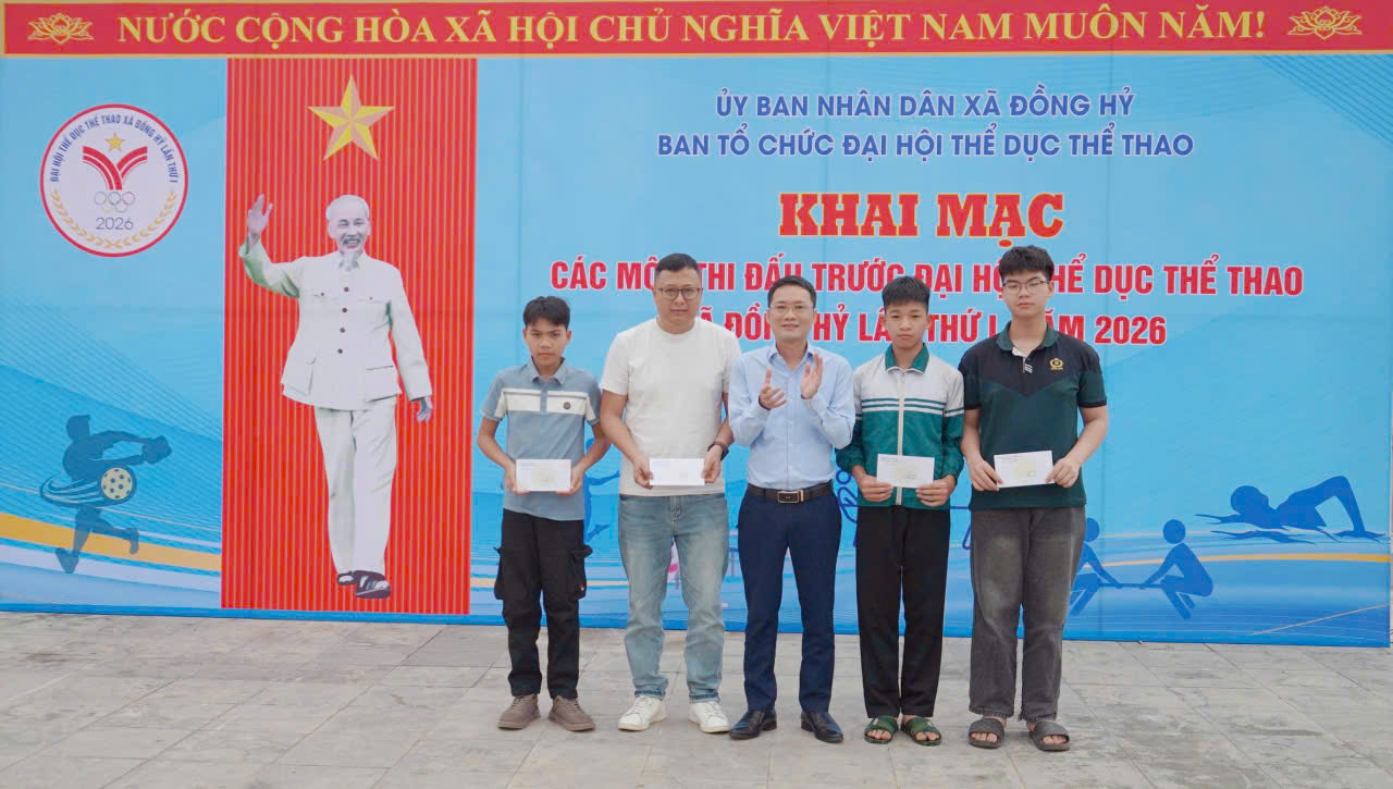 Trao giải môn cờ vua, cờ tướng trong khuôn khổ Đại hội TDTT lần thứ I năm 2026