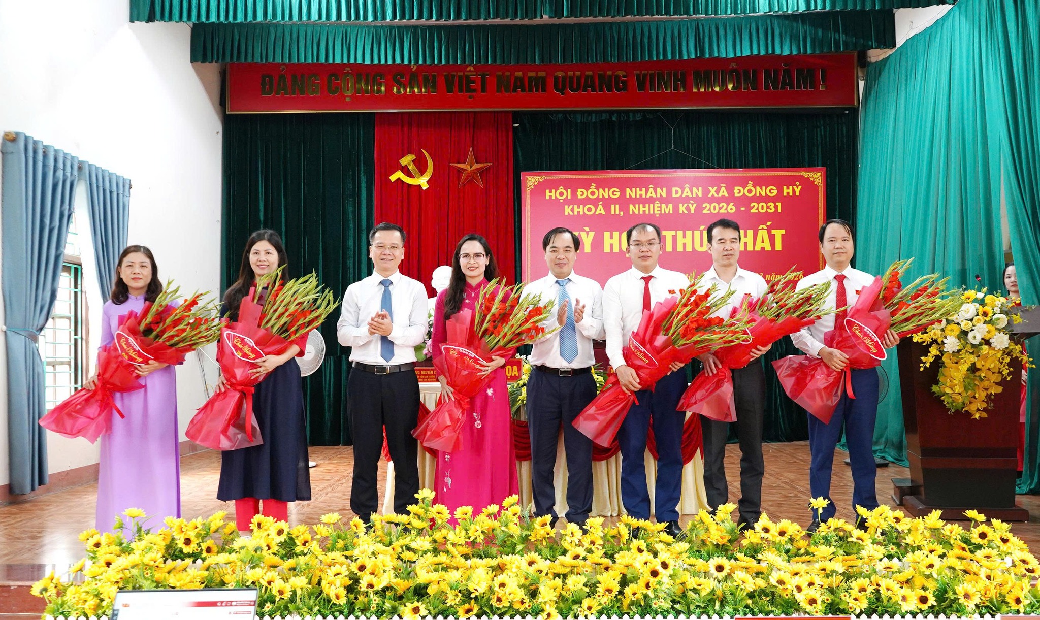 Khai mạc Kỳ họp thứ nhất HĐND xã Đồng Hỷ khóa II, nhiệm kỳ 2026 – 2031
