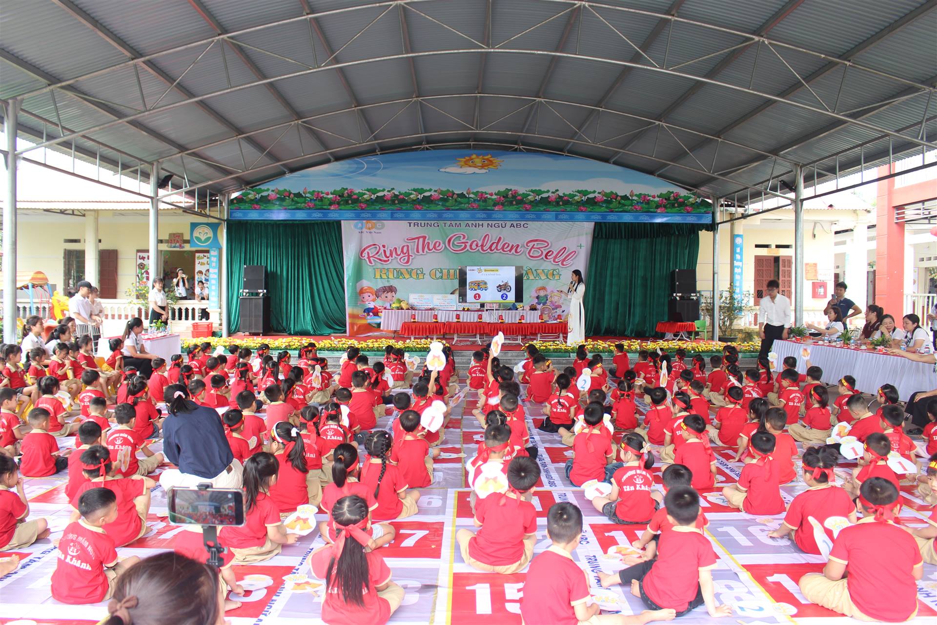 TRƯỜNG MẦM NON TÂN KHÁNH TỔ CHỨC CUỘC THI “RUNG CHUÔNG VÀNG” CẤP TRƯỜNG NĂM HỌC 2025 - 2026
