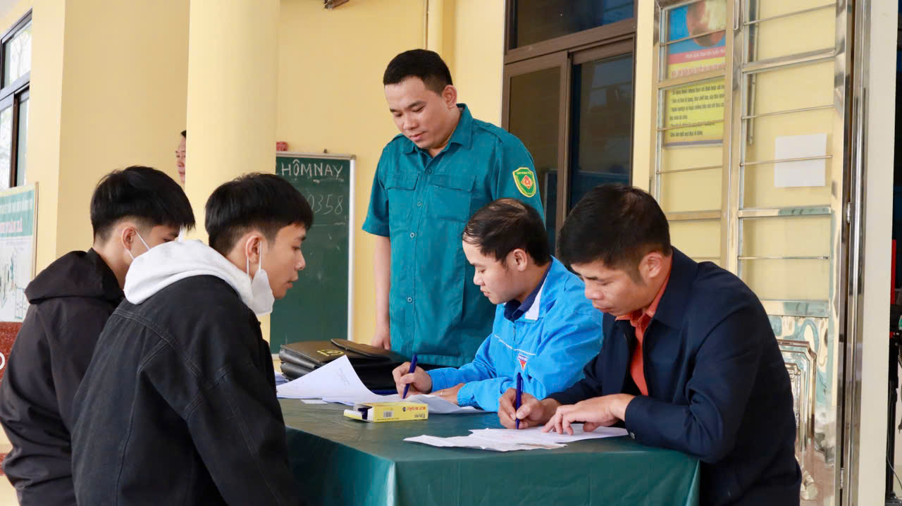 XÃ ĐẠI TỪ TRIỂN KHAI KẾ HOẠCH TUYỂN CHỌN, GỌI CÔNG DÂN NHẬP NGŨ NĂM 2026