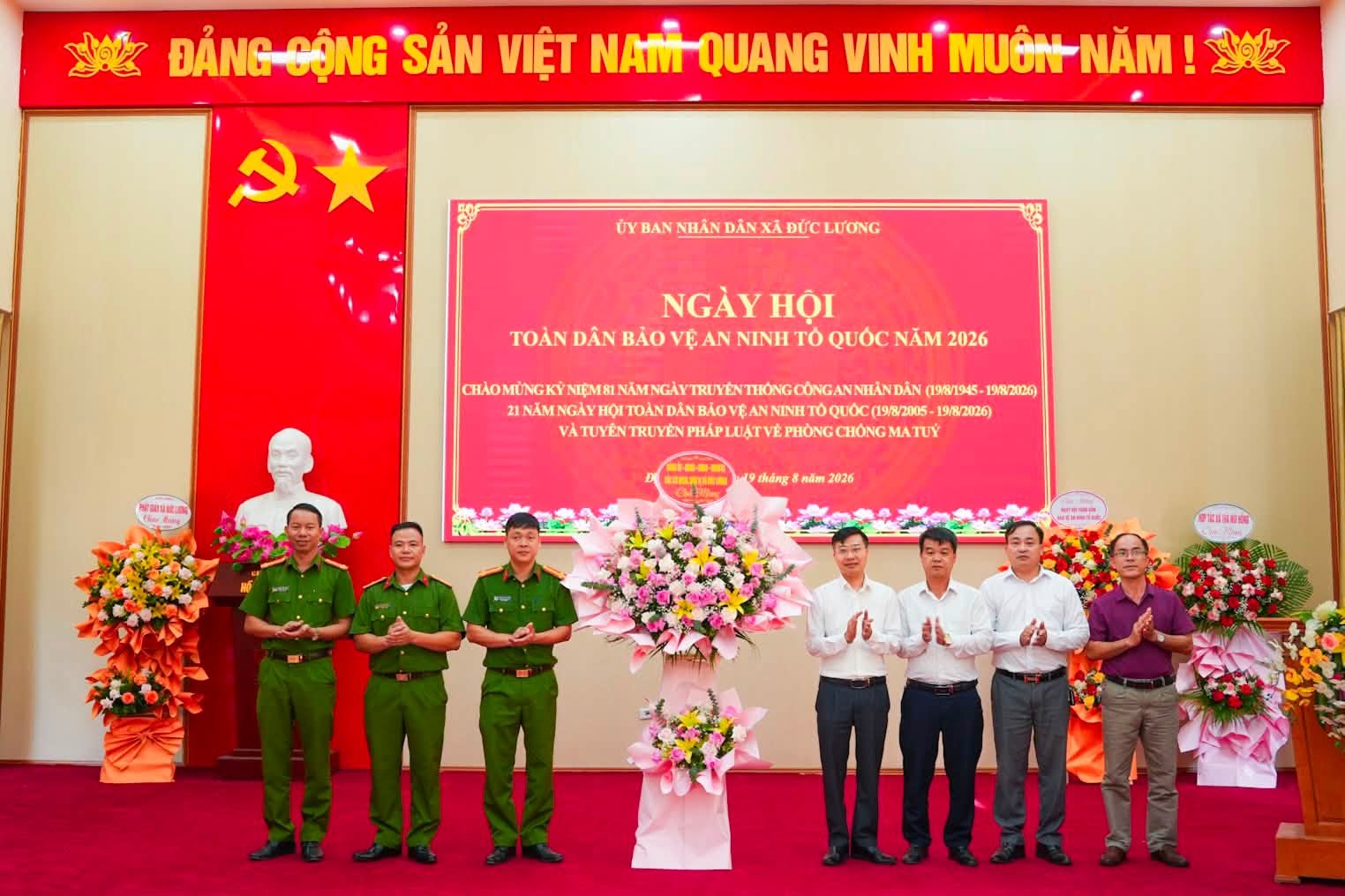 XÃ ĐỨC LƯƠNG: “NGÀY HỘI TOÀN DÂN BẢO VỆ AN NINH TỔ QUỐC” NĂM 2026